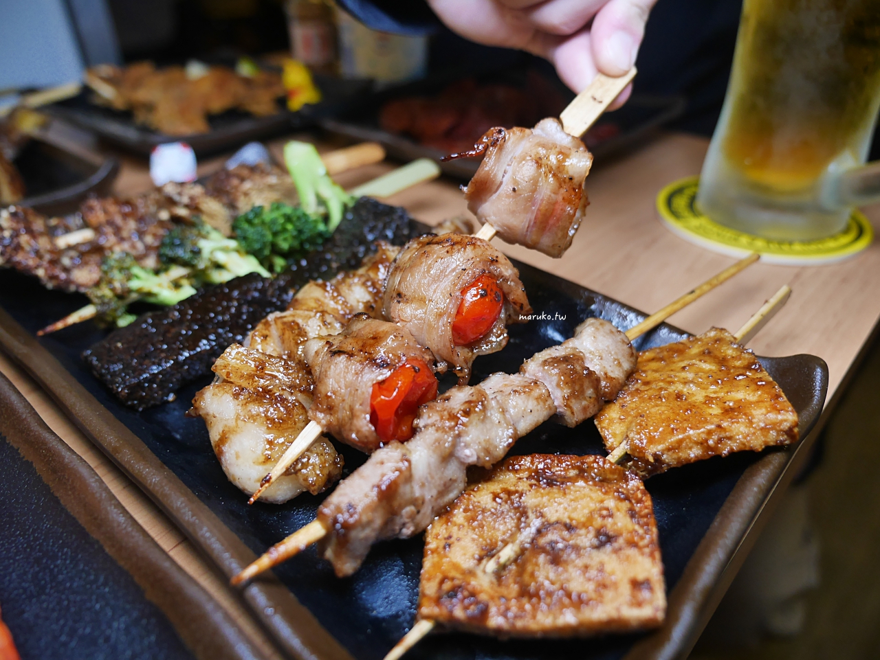 【台北】柒息地串燒居酒屋 東區平價秘醬串燒只要19元 泡菜免費續 朋友聚餐續攤首選推薦 @Maruko(丸子)與美食有個約會