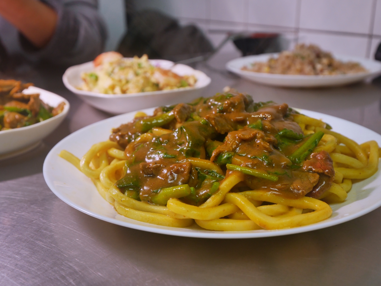 【基隆】老林沙茶汕頭牛肉店 流籠頭在地美食 傳承二代不藏私的老店 基隆好好玩 @Maruko(丸子)與美食有個約會