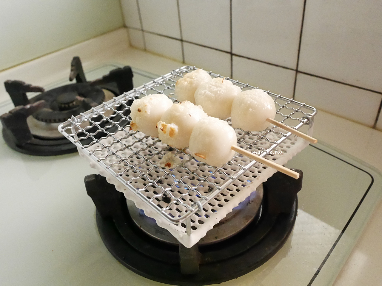 平底鍋食譜「日式糰子」在家做甜醬油、奶油味噌二種糰子醬 @Maruko(丸子)與美食有個約會