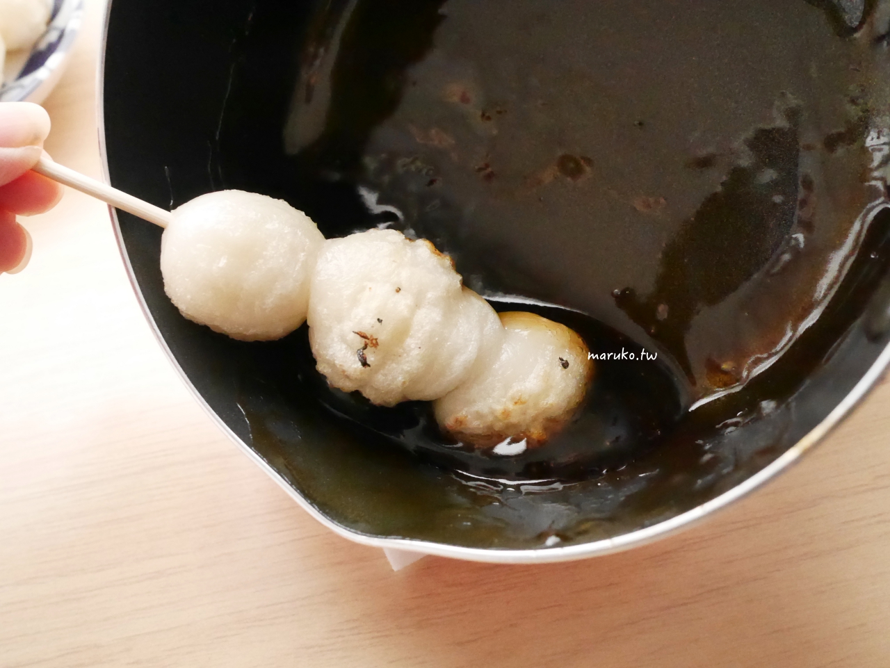 平底鍋食譜「日式糰子」在家做甜醬油、奶油味噌二種糰子醬 @Maruko(丸子)與美食有個約會