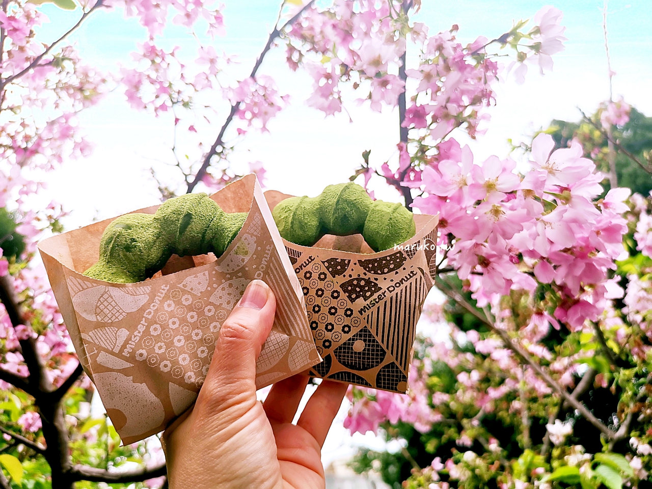 mister Donut X 108抹茶茶廊,大人的濃厚抹茶系列甜甜圈 必買生抹茶甜甜圈 @Maruko(丸子)與美食有個約會