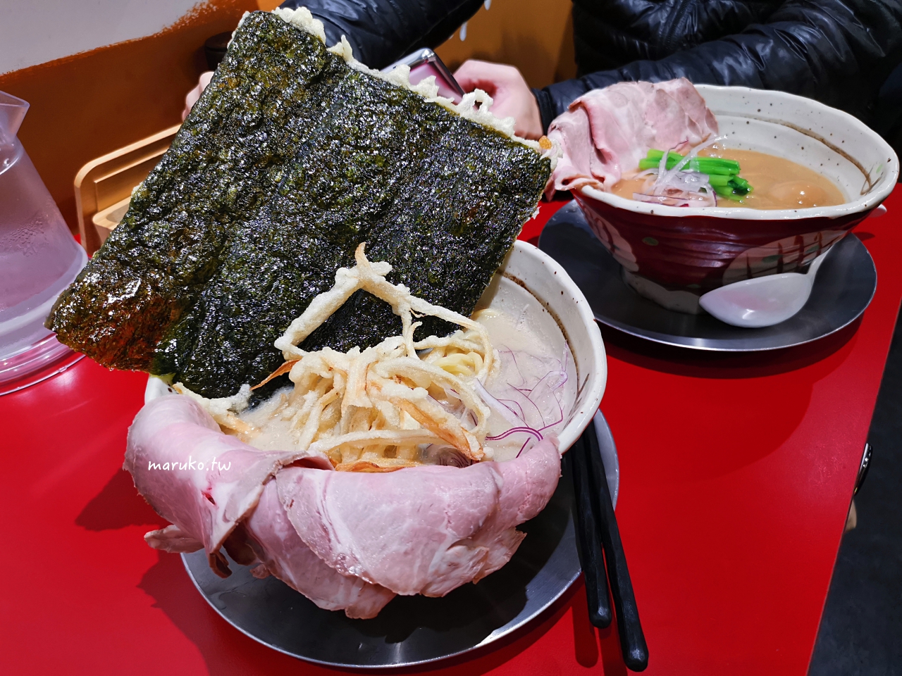 台北 京都柚子豚骨拉麵 日本京都空運來台的水尾產柚子 以豚骨湯為基底 有日本酒風味吟釀拉麵 @Maruko(丸子)與美食有個約會