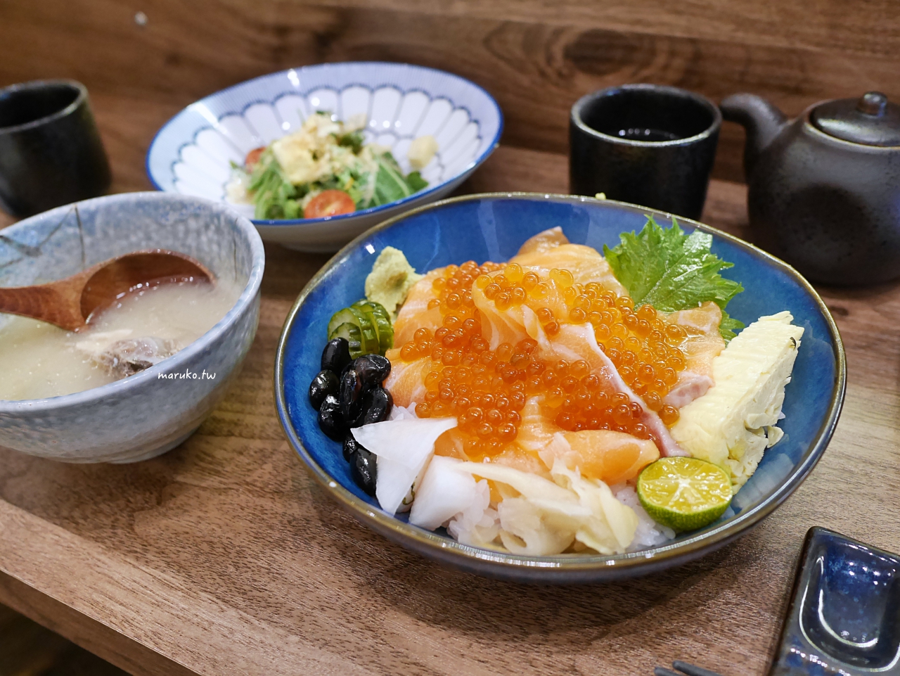 【台北】友間食堂 佛系日料!點丼飯會招待一堆有的沒的,飽到不行! @Maruko(丸子)與美食有個約會 【台北】友間食堂 佛系日料!點丼飯會招待一堆有的沒的,飽到不行! @Maruko(丸子)與美食有個約會