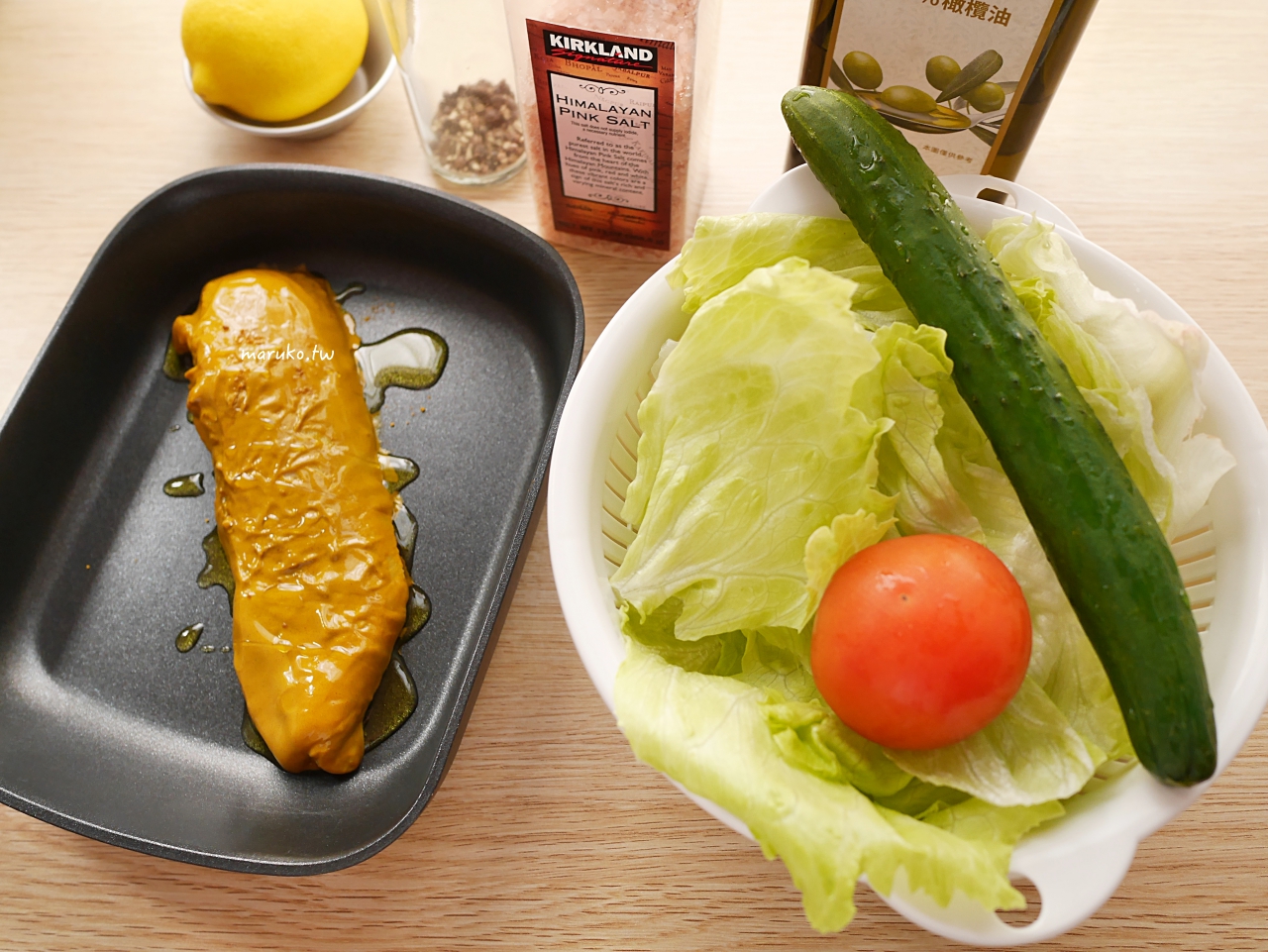 【食譜】咖哩優格雞胸肉沙拉 10分鐘簡單雞胸肉料理 氣炸鍋食譜 @Maruko(丸子)與美食有個約會 【食譜】咖哩優格雞胸肉沙拉 10分鐘簡單雞胸肉料理 氣炸鍋食譜 @Maruko(丸子)與美食有個約會