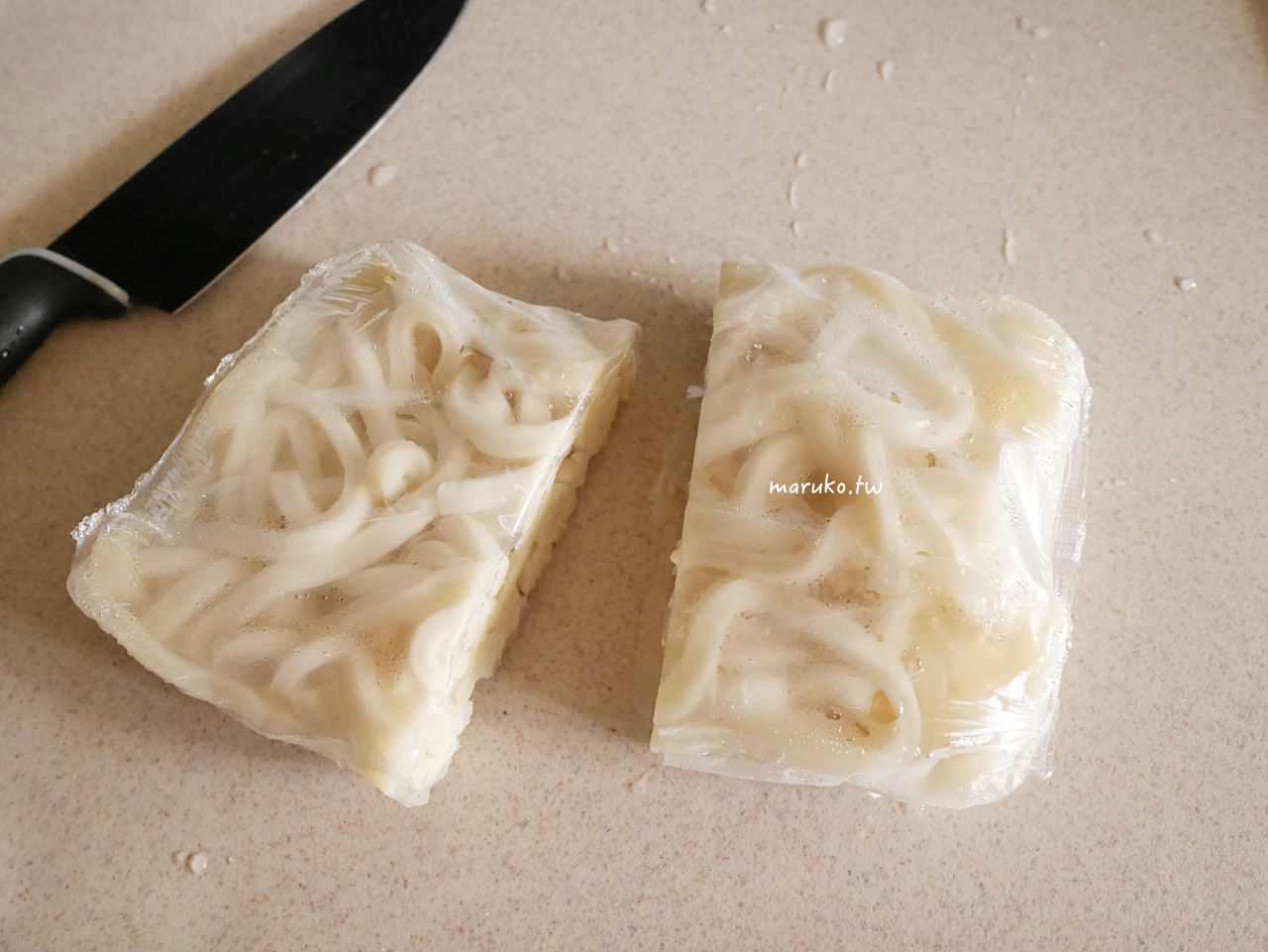 【食譜】豆皮烏龍麵 豆皮福袋烏龍麵 免高湯 簡單做法 @Maruko(丸子)與美食有個約會