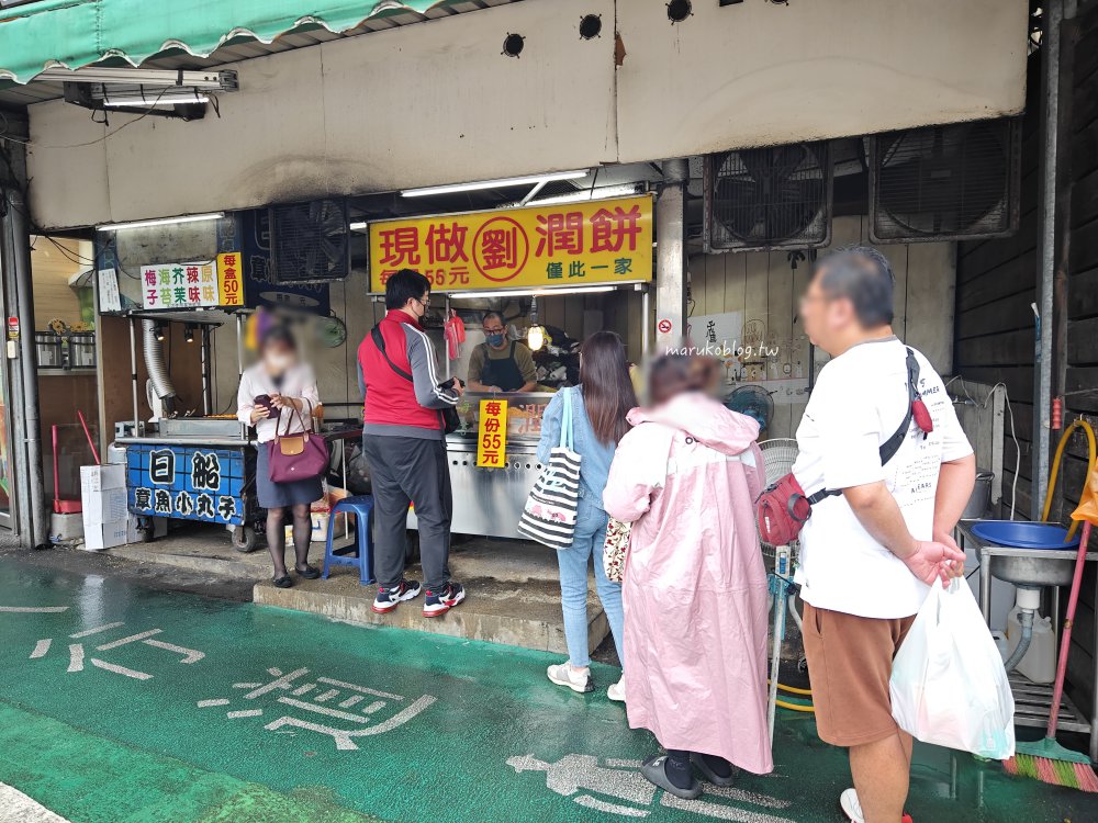 【桃園中壢美食】劉家現做潤餅：車站周邊必吃銅板小吃！巨無霸爆餡大份量，獨門咖哩/芥末口味推薦 @Maruko(丸子)與美食有個約會