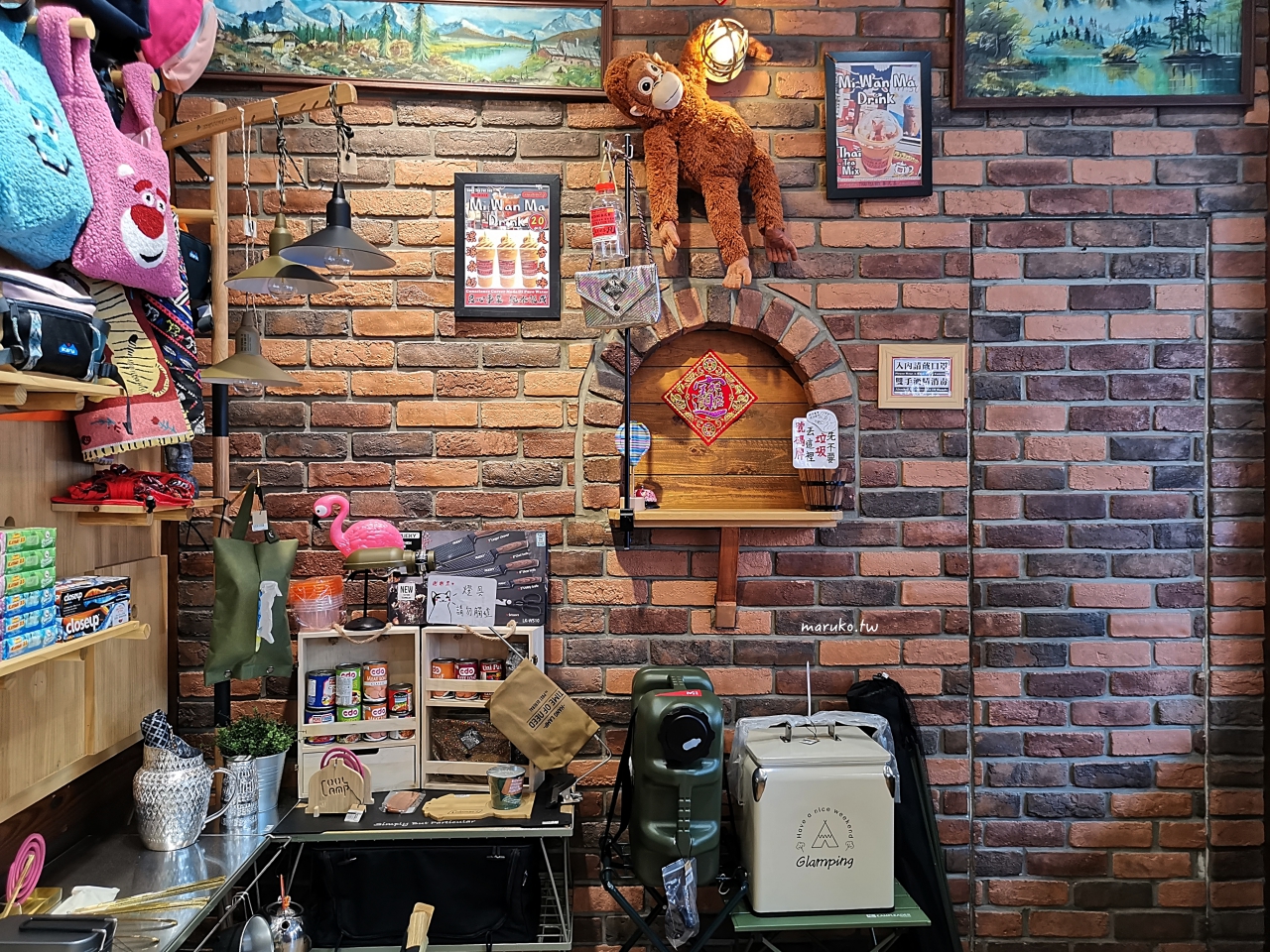 【屏東】咪丸媽泰式奶茶 隱藏在露營用品服飾店的泰國手標紅茶 泰奶冰淇淋 @Maruko(丸子)與美食有個約會
