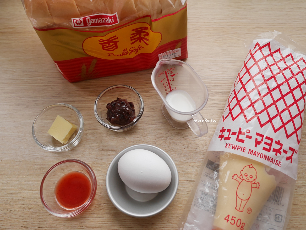 【蛋沙拉吐司做法】日本早餐店同款日式蛋沙拉，10分鐘完成早餐 @Maruko(丸子)與美食有個約會