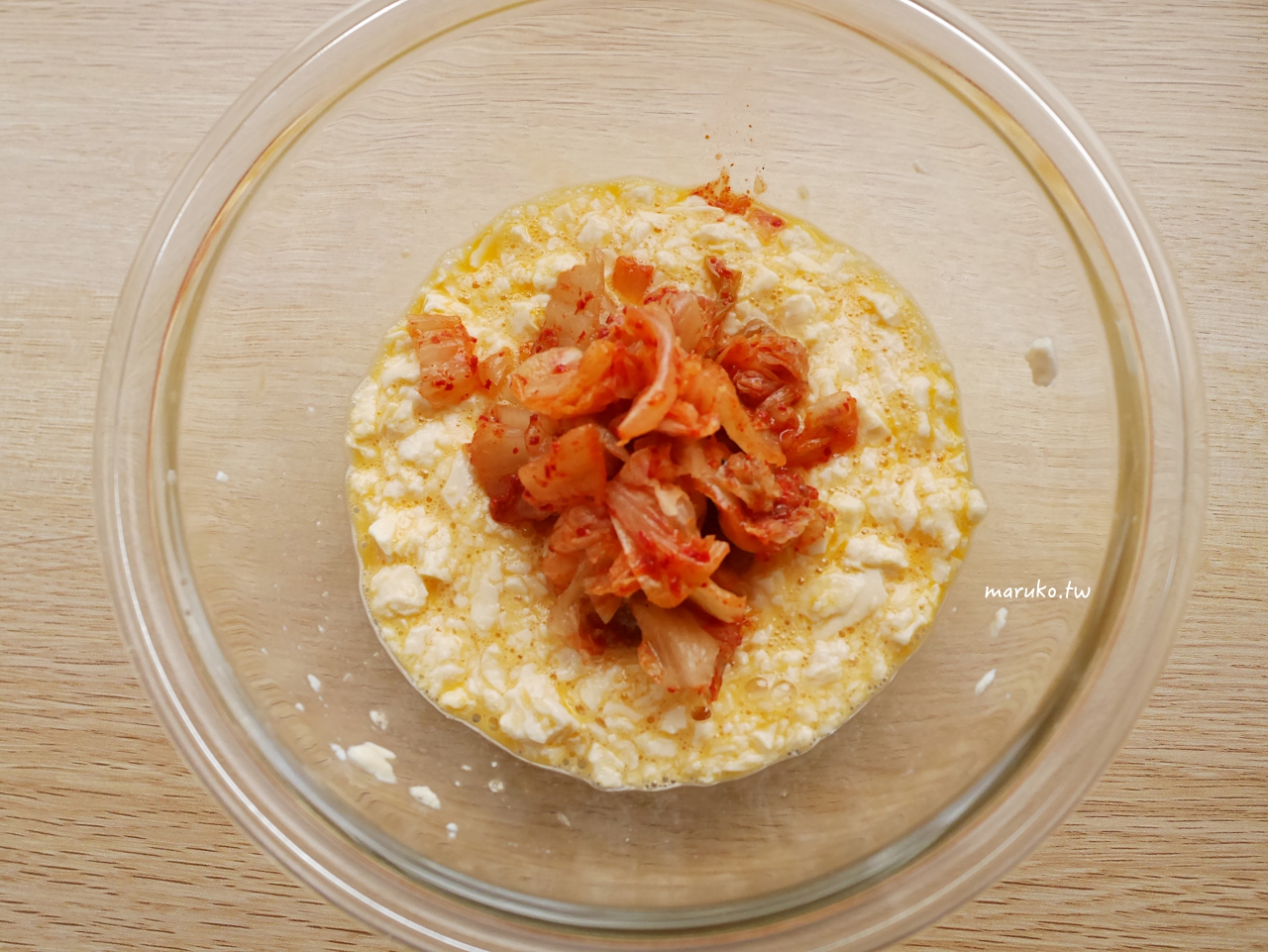 【食譜】泡菜煎餅 利用豆腐做煎餅 不用調味可直接上桌的創意食譜 @Maruko(丸子)與美食有個約會 【食譜】泡菜煎餅 利用豆腐做煎餅 不用調味可直接上桌的創意食譜 @Maruko(丸子)與美食有個約會