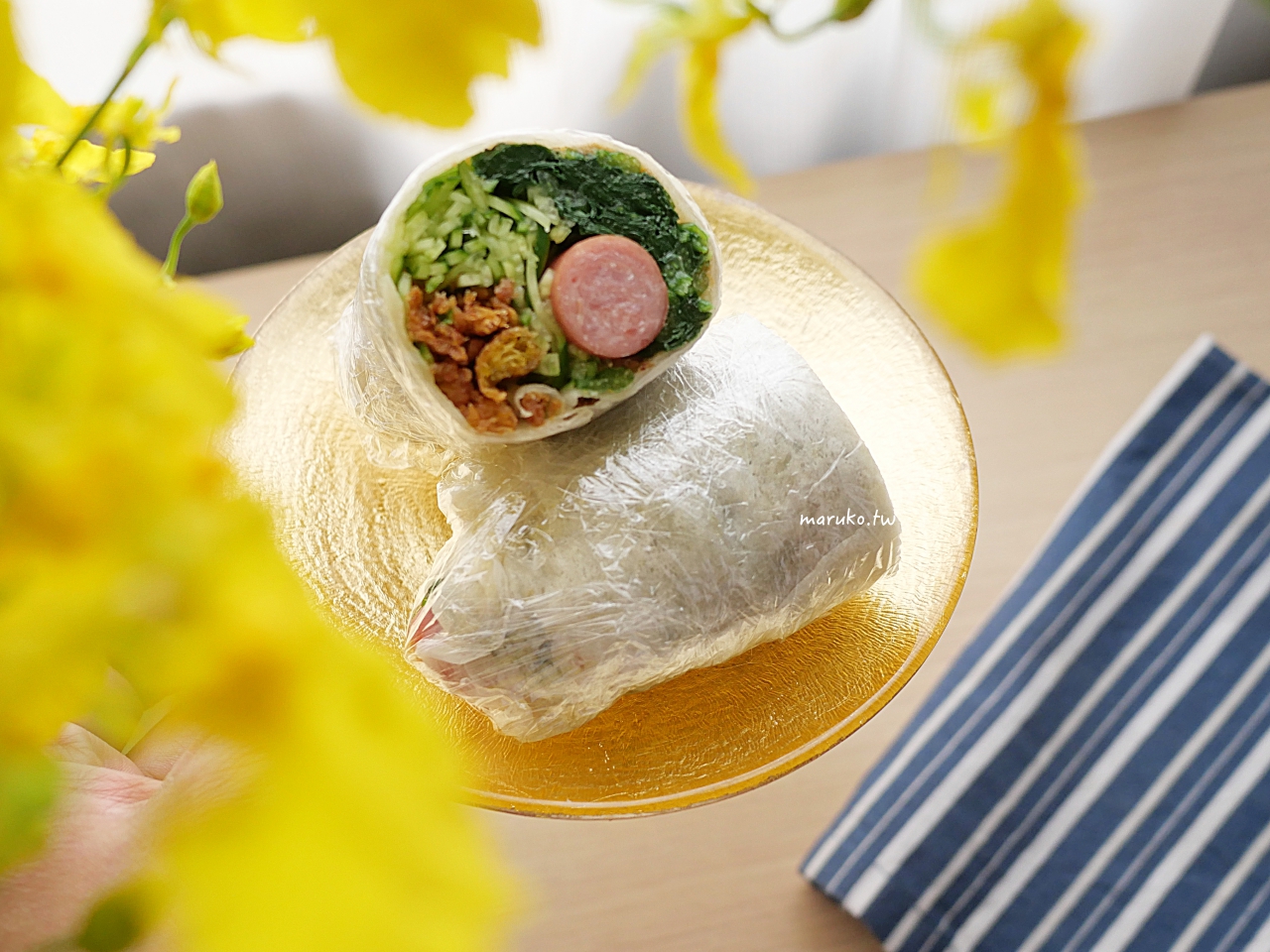 【清明節食譜】平底鍋自製潤餅皮做法！只要3樣食材零失敗，包入古早味蛋酥香氣更升級 @Maruko(丸子)與美食有個約會