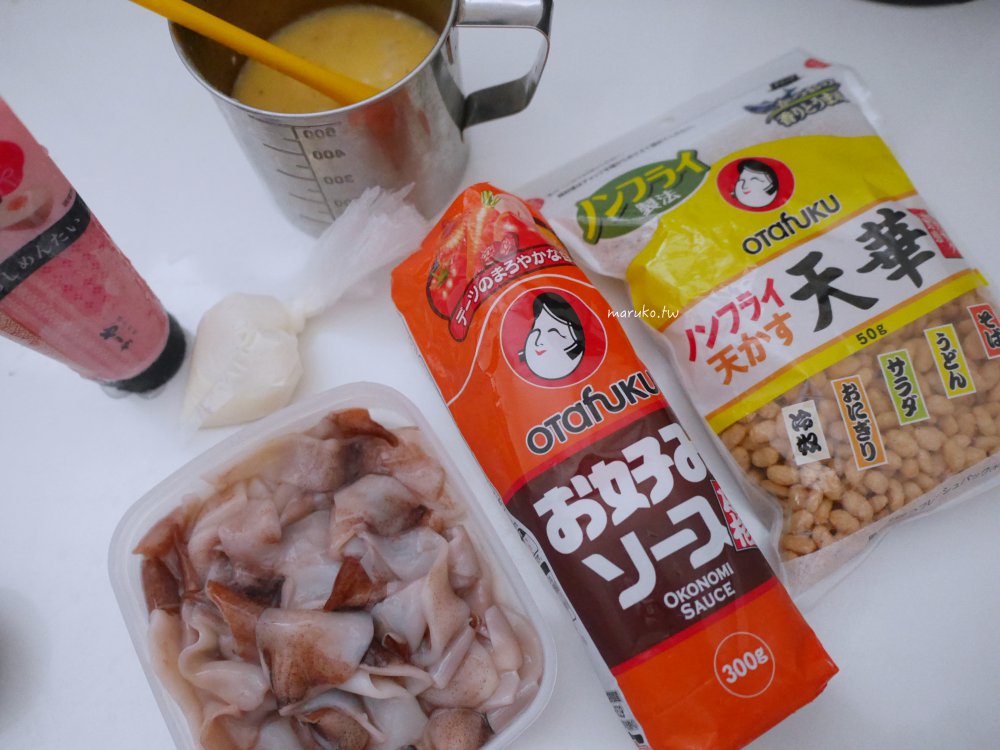 【食譜】章魚燒做法｜只要4種材料！在家就能做出外酥內嫩的章魚燒麵糊比例與懶人版教學 @Maruko(丸子)與美食有個約會