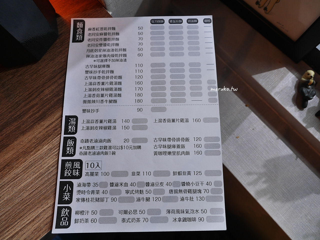 【台北】老同安小酒館 隱藏微微辣川味牛肉麵,美味的滷肉飯中午來只要20元 @Maruko(丸子)與美食有個約會