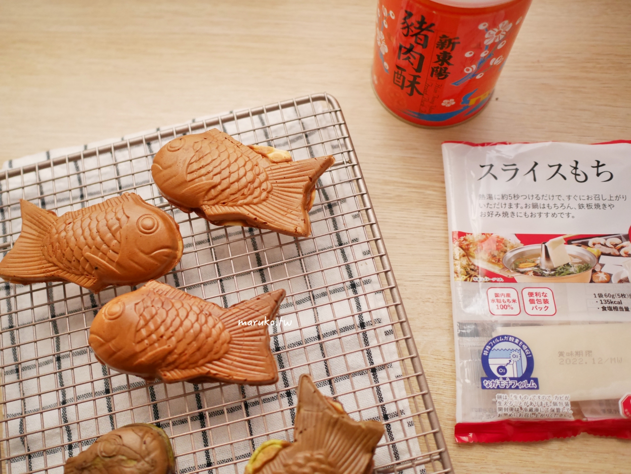 【食譜】11種糯米粉可變化的食譜做法,包含甜醬油糰子、韓國年糕、白皮鯛魚燒、白糖粿做法一次收藏 @Maruko(丸子)與美食有個約會