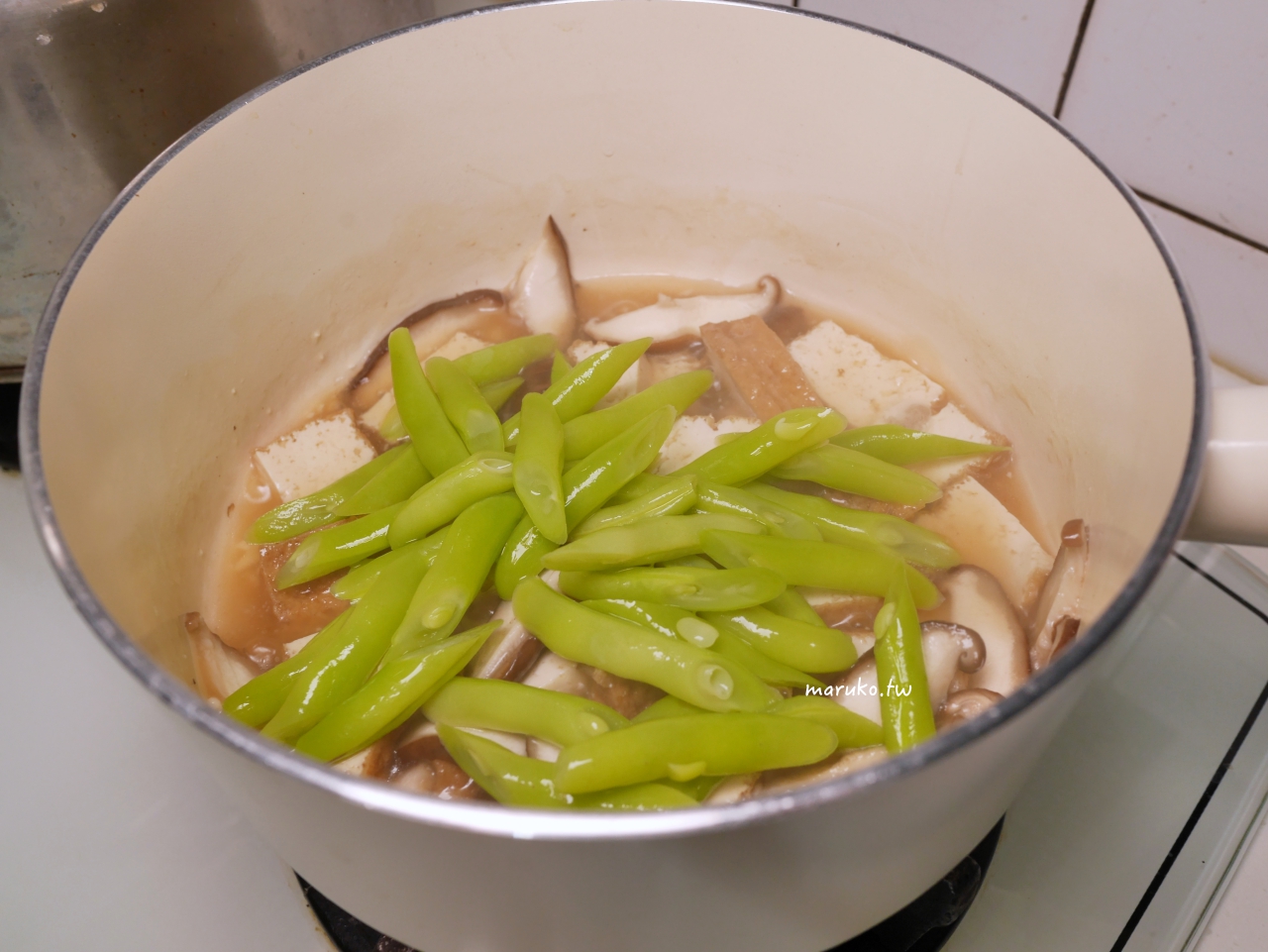 【食譜】油豆腐拌時蔬 5分鐘開飯 只要煮熟就能上桌 中華黃金豆腐推薦 @Maruko(丸子)與美食有個約會