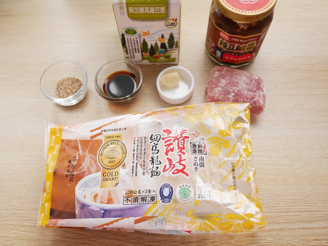 【食譜】肉燥擔擔麵 用豆漿做高湯,即食烏龍麵,簡單10分鐘上菜! @Maruko(丸子)與美食有個約會 【食譜】肉燥擔擔麵 用豆漿做高湯,即食烏龍麵,簡單10分鐘上菜! @Maruko(丸子)與美食有個約會