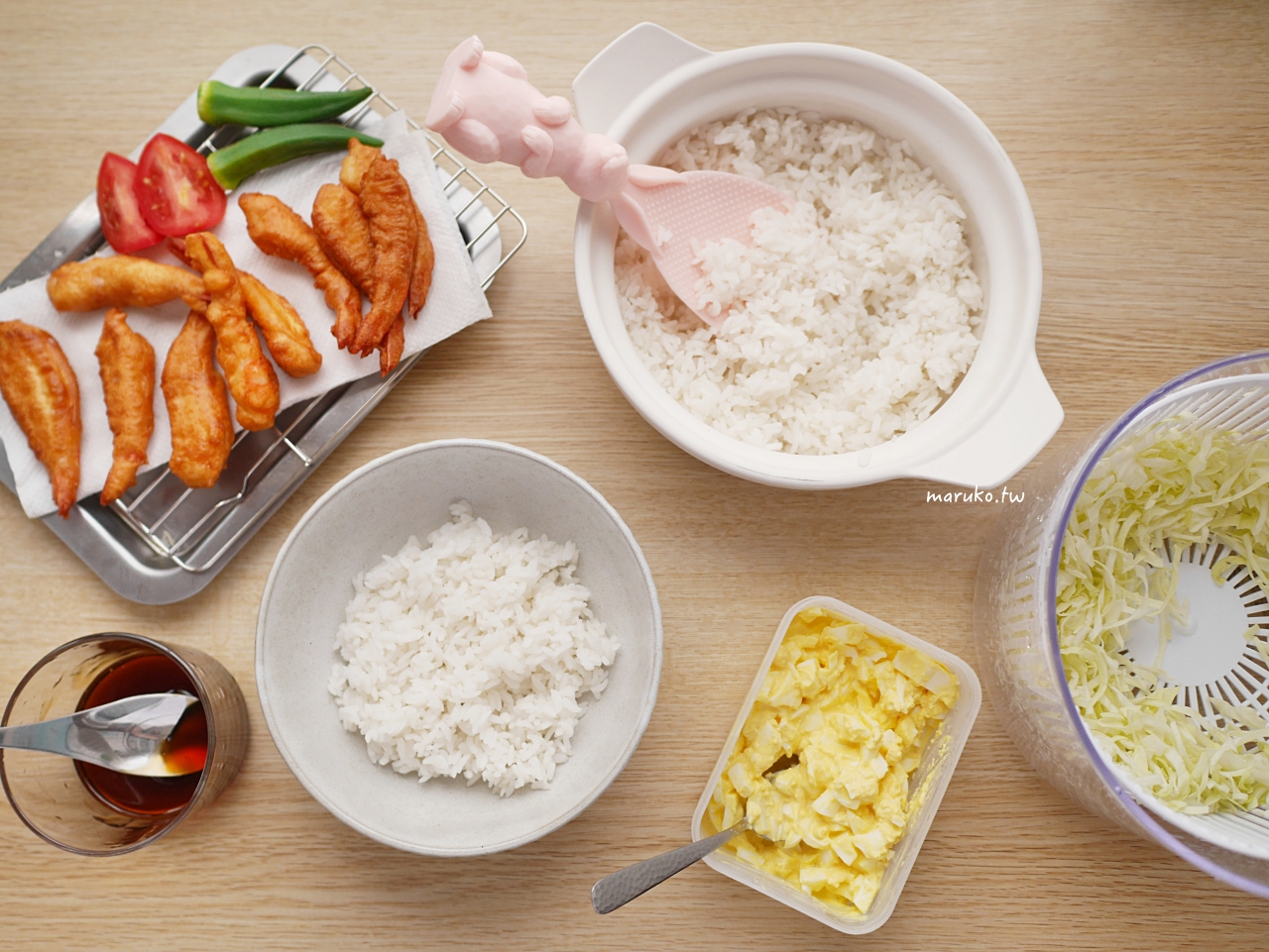 【食譜】 南蠻炸蝦蓋飯 用日清炸雞粉就能做炸蝦，酸酸甜甜糖醋醬更開胃！ @Maruko(丸子)與美食有個約會