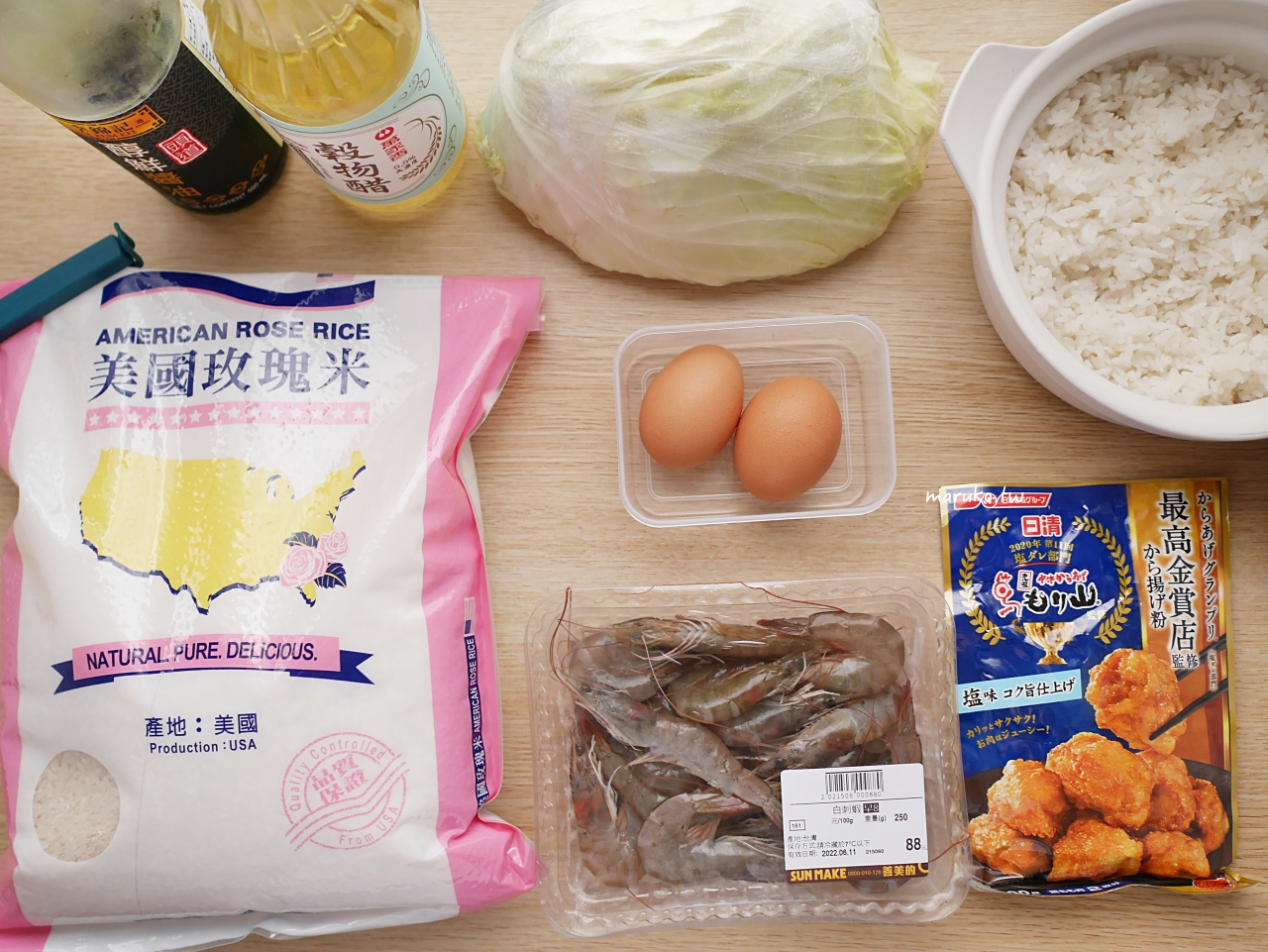 【食譜】 南蠻炸蝦蓋飯 用日清炸雞粉就能做炸蝦，酸酸甜甜糖醋醬更開胃！ @Maruko(丸子)與美食有個約會