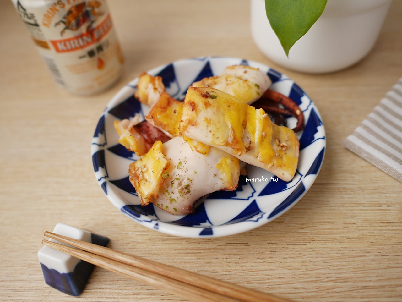 海產店的招牌菜「蛋烤小卷」魷魚一夜干氣炸鍋食譜簡單就能上手 @Maruko(丸子)與美食有個約會 海產店的招牌菜「蛋烤小卷」魷魚一夜干氣炸鍋食譜簡單就能上手 @Maruko(丸子)與美食有個約會