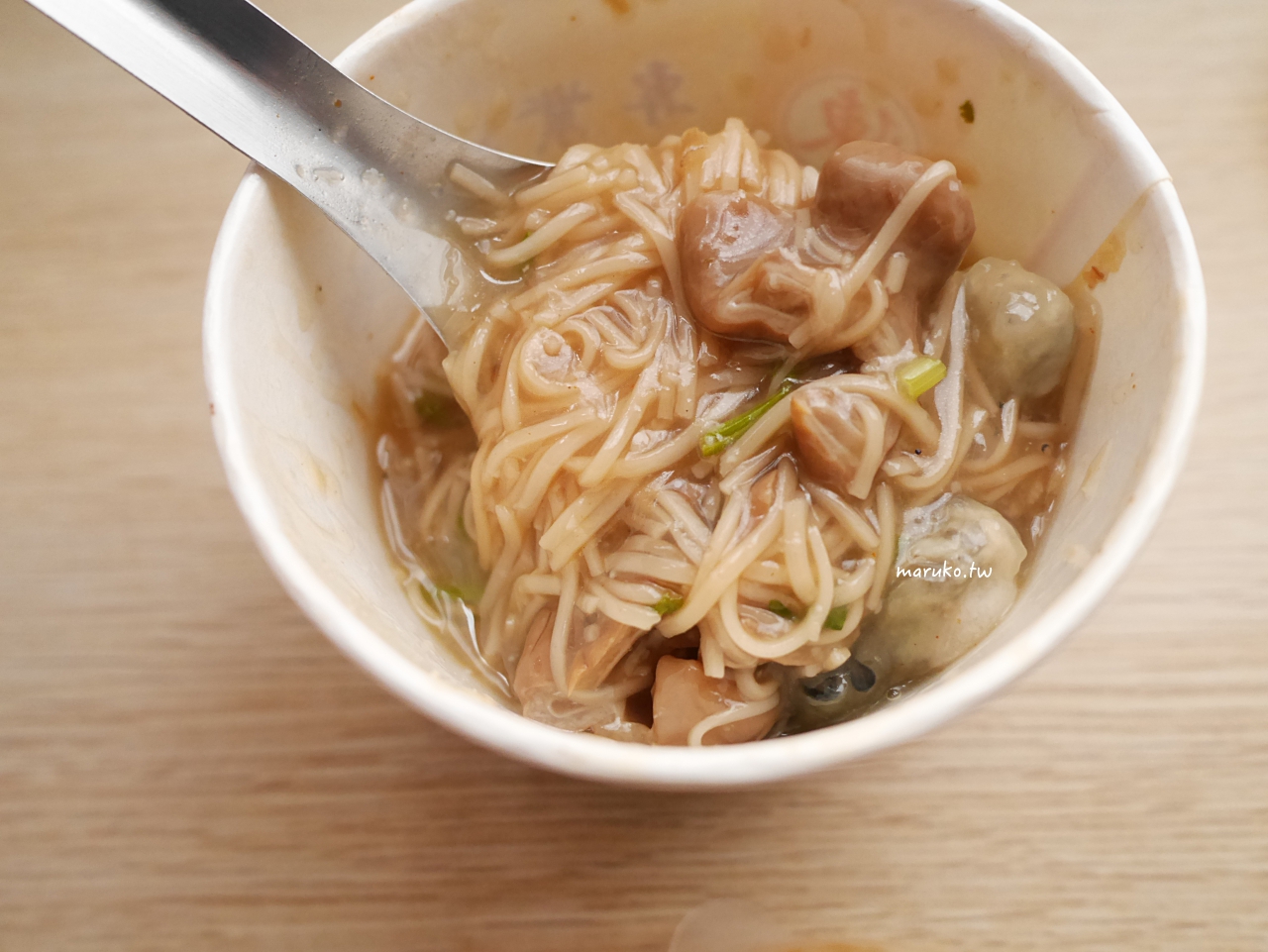陳記專業蚵仔麵線｜萬華在地小吃，鮮蚵大顆、大腸夠味，每口都很有料！ @Maruko(丸子)與美食有個約會