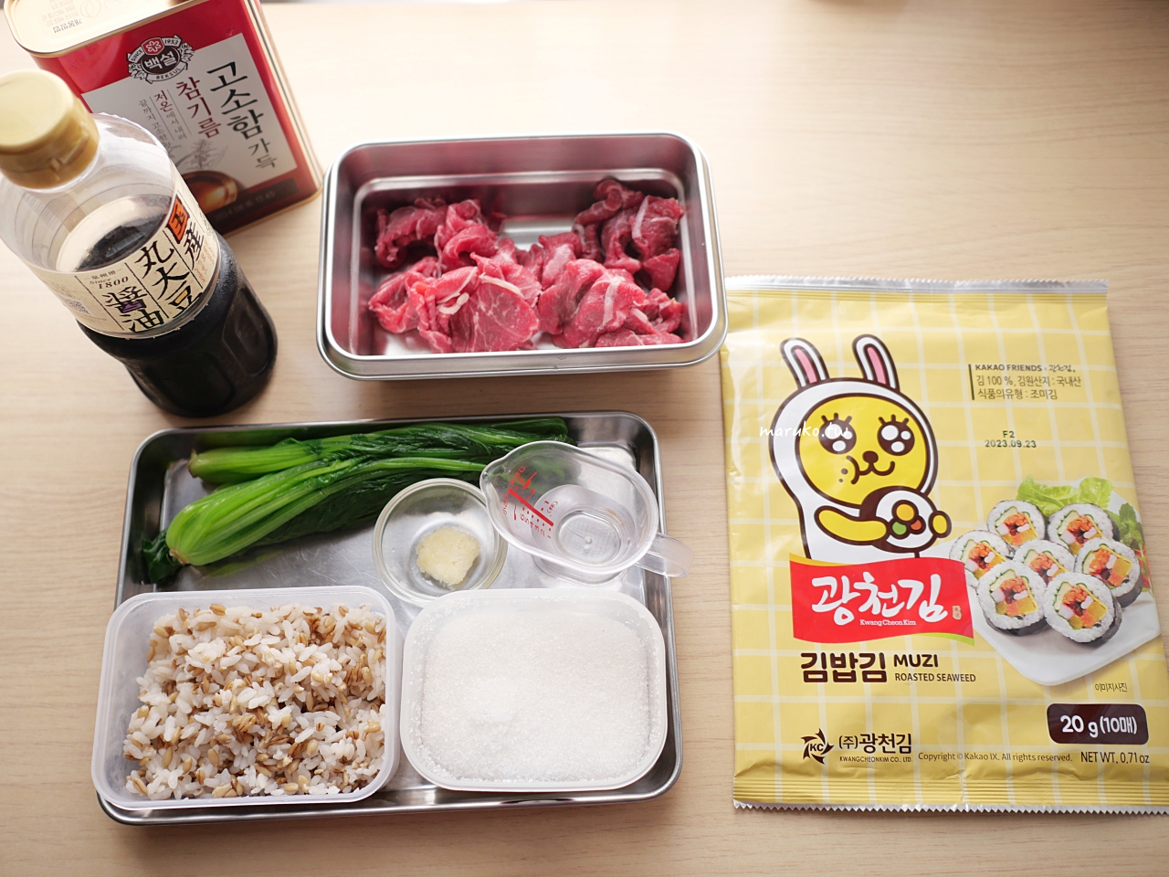 韓式烤肉飯做法｜自製靈魂韓式醃肉醬比例：甜鹹開胃「醬燒豬肉」10 分鐘簡單上桌！ @Maruko(丸子)與美食有個約會
