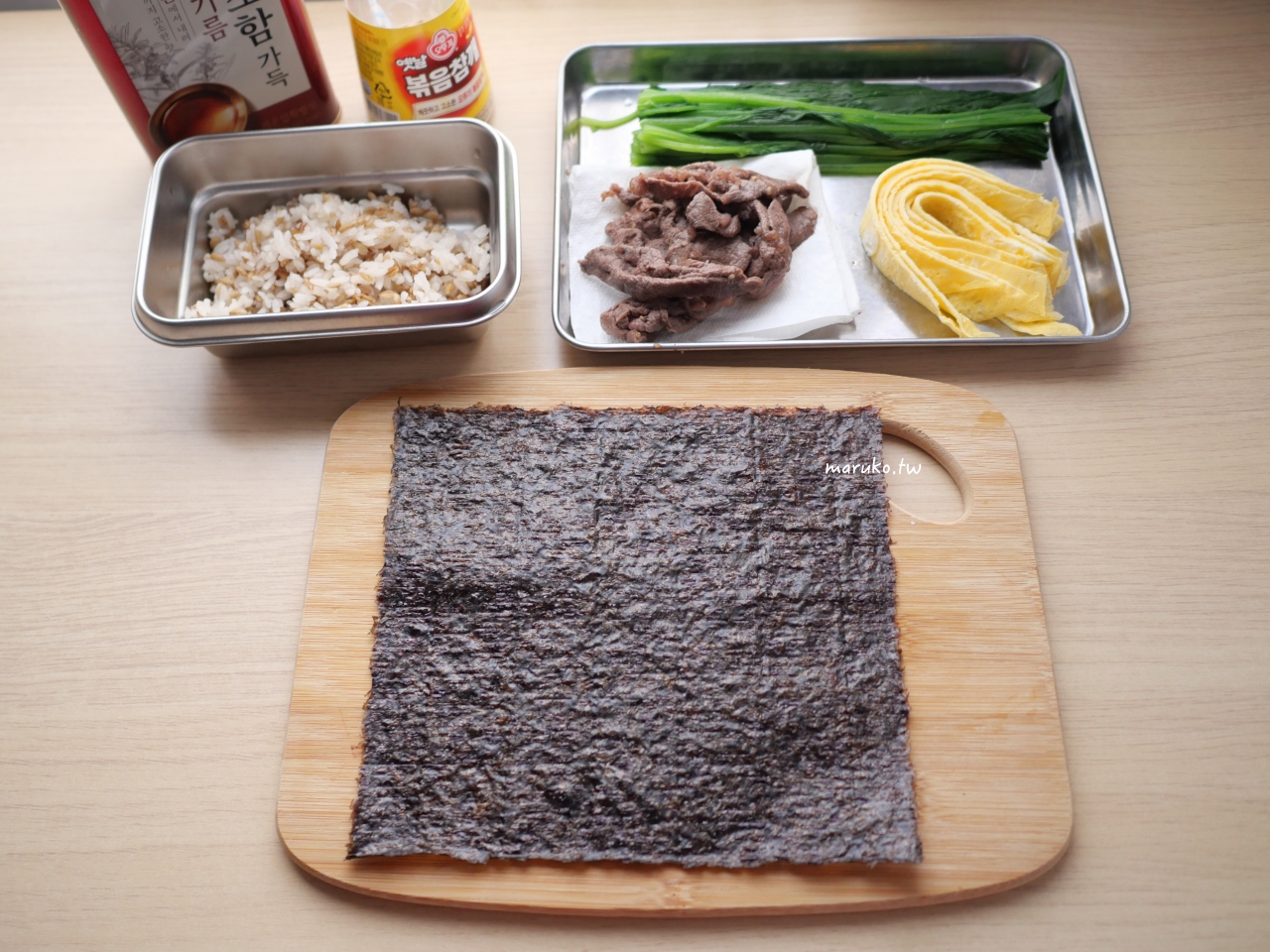 韓式烤肉飯做法｜自製靈魂韓式醃肉醬比例：甜鹹開胃「醬燒豬肉」10 分鐘簡單上桌！ @Maruko(丸子)與美食有個約會