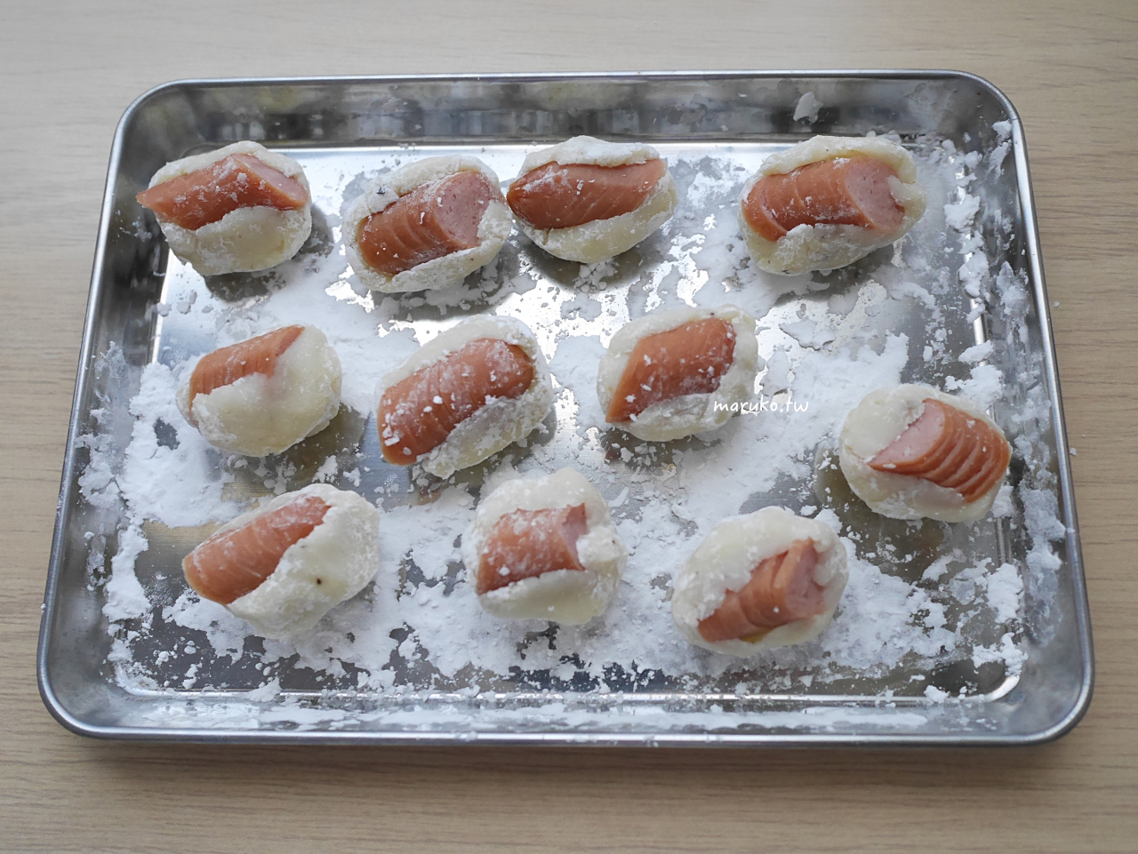 【食譜】奶油馬鈴薯香腸 鬆軟馬鈴薯泥創意食譜 平底鍋料理 @Maruko(丸子)與美食有個約會