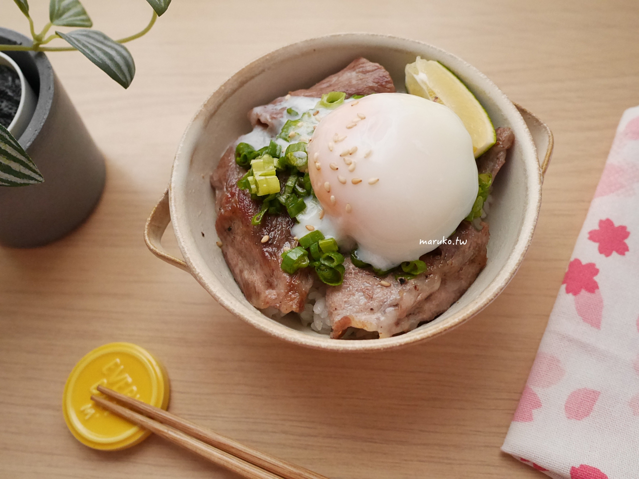 3樣食材在家做「鹽蔥醬」日式燒肉店百搭肉片沾醬，中秋節烤肉食譜做法！ @Maruko(丸子)與美食有個約會