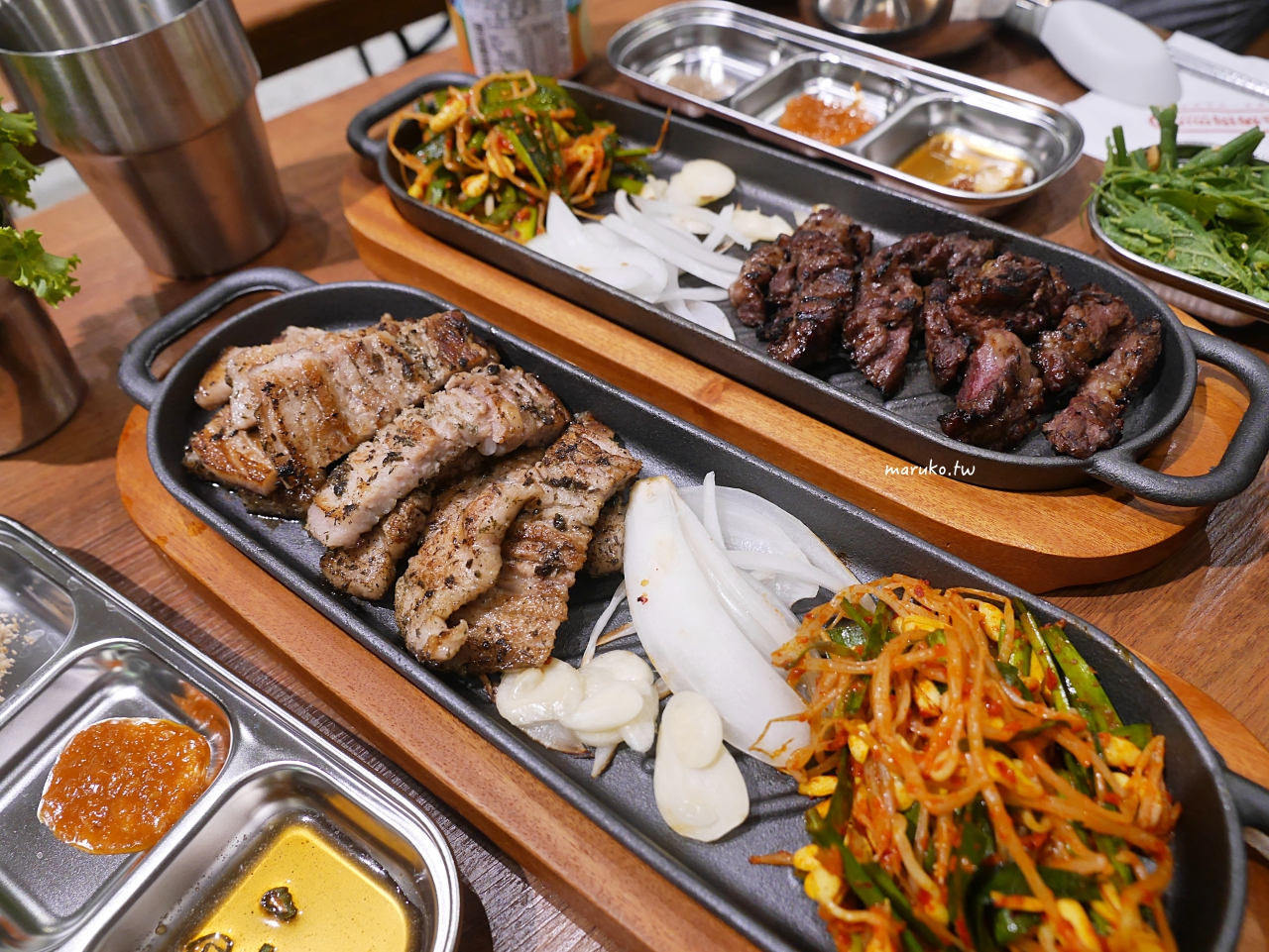 【台北】八色烤肉 mini 一個人也能吃的韓國烤肉，招牌八色烤肉也吃的到！ @Maruko(丸子)與美食有個約會