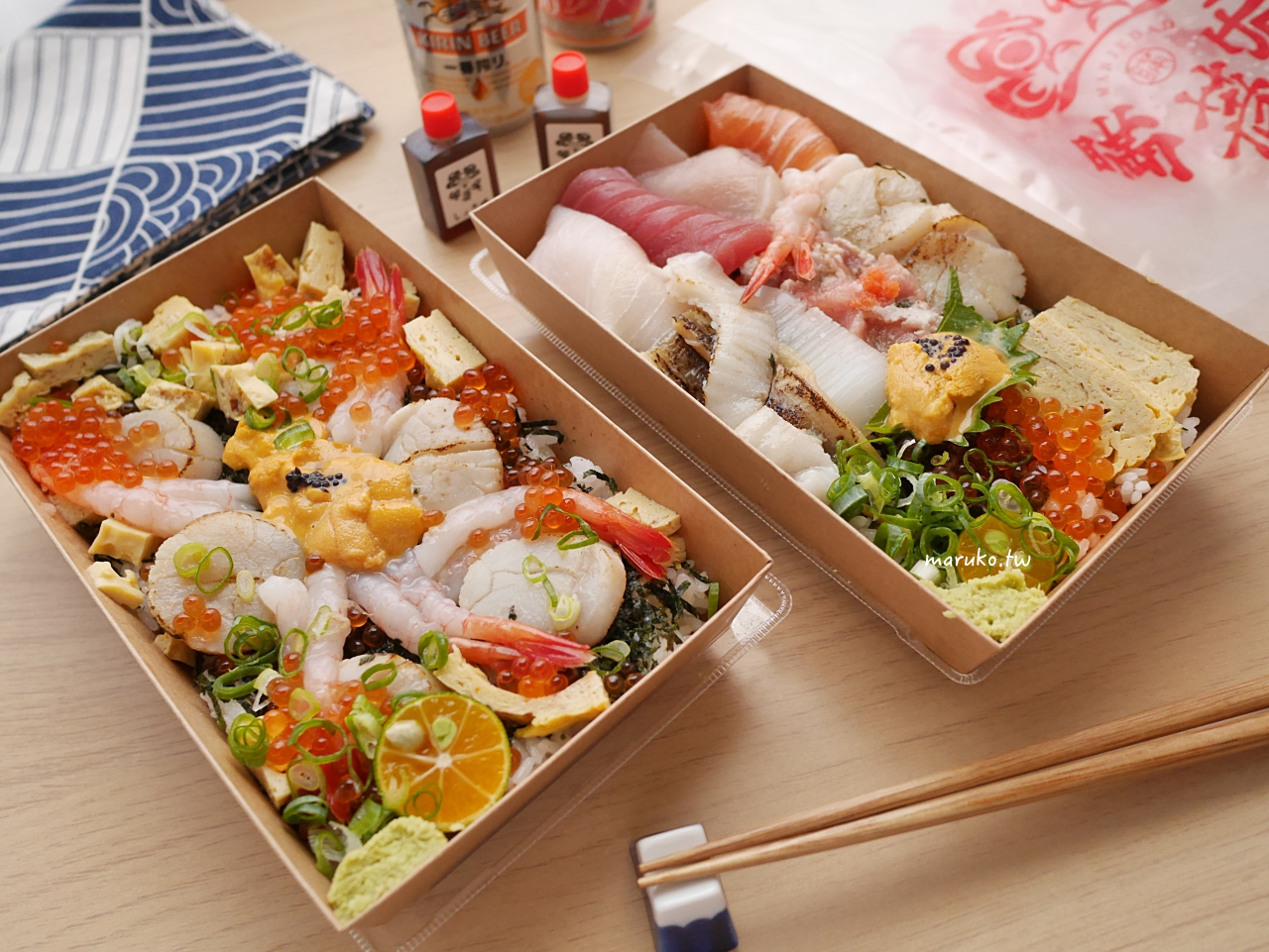 【台北】瞞著爹 珠寶盒海鮮丼只要250元，不必出門在家吃的到！ @Maruko(丸子)與美食有個約會