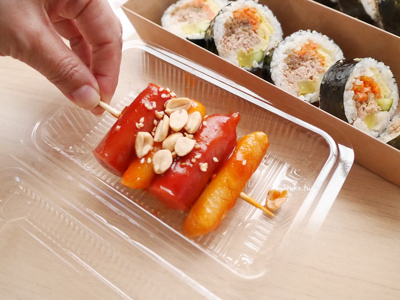【台北】金家飯捲 韓國人開的韓國小吃 7種飯捲一次滿足 @Maruko(丸子)與美食有個約會
