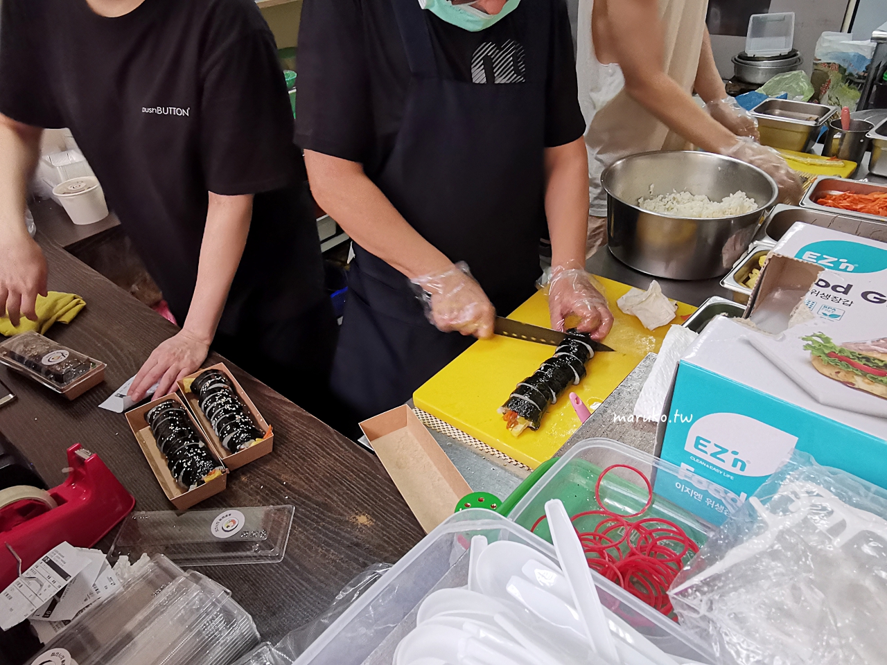 【台北】金家飯捲 韓國人開的韓國小吃 7種飯捲一次滿足 @Maruko(丸子)與美食有個約會