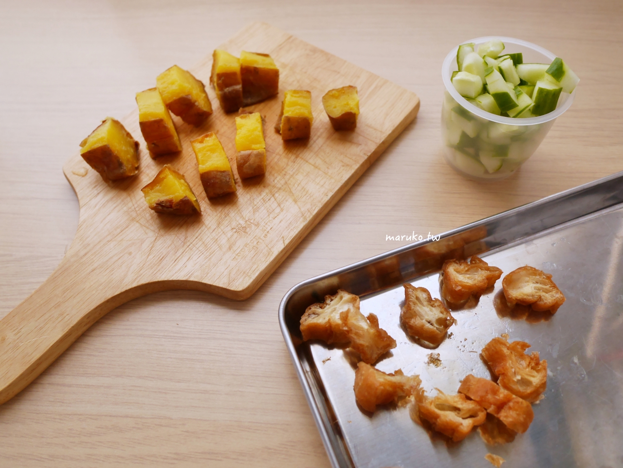 【食譜】涼拌地瓜沙拉 不需要沙拉醬的涼拌做法 @Maruko(丸子)與美食有個約會 【食譜】涼拌地瓜沙拉 不需要沙拉醬的涼拌做法 @Maruko(丸子)與美食有個約會