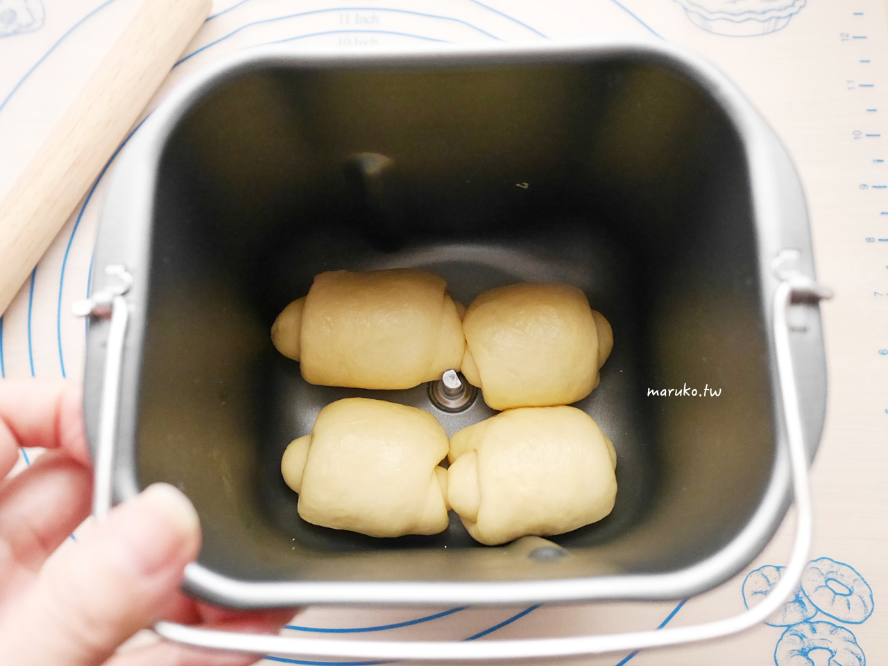【食譜】布里歐吐司 麵包機一次烘烤就上手 Twinbird 麵包機使用心得分享 @Maruko(丸子)與美食有個約會