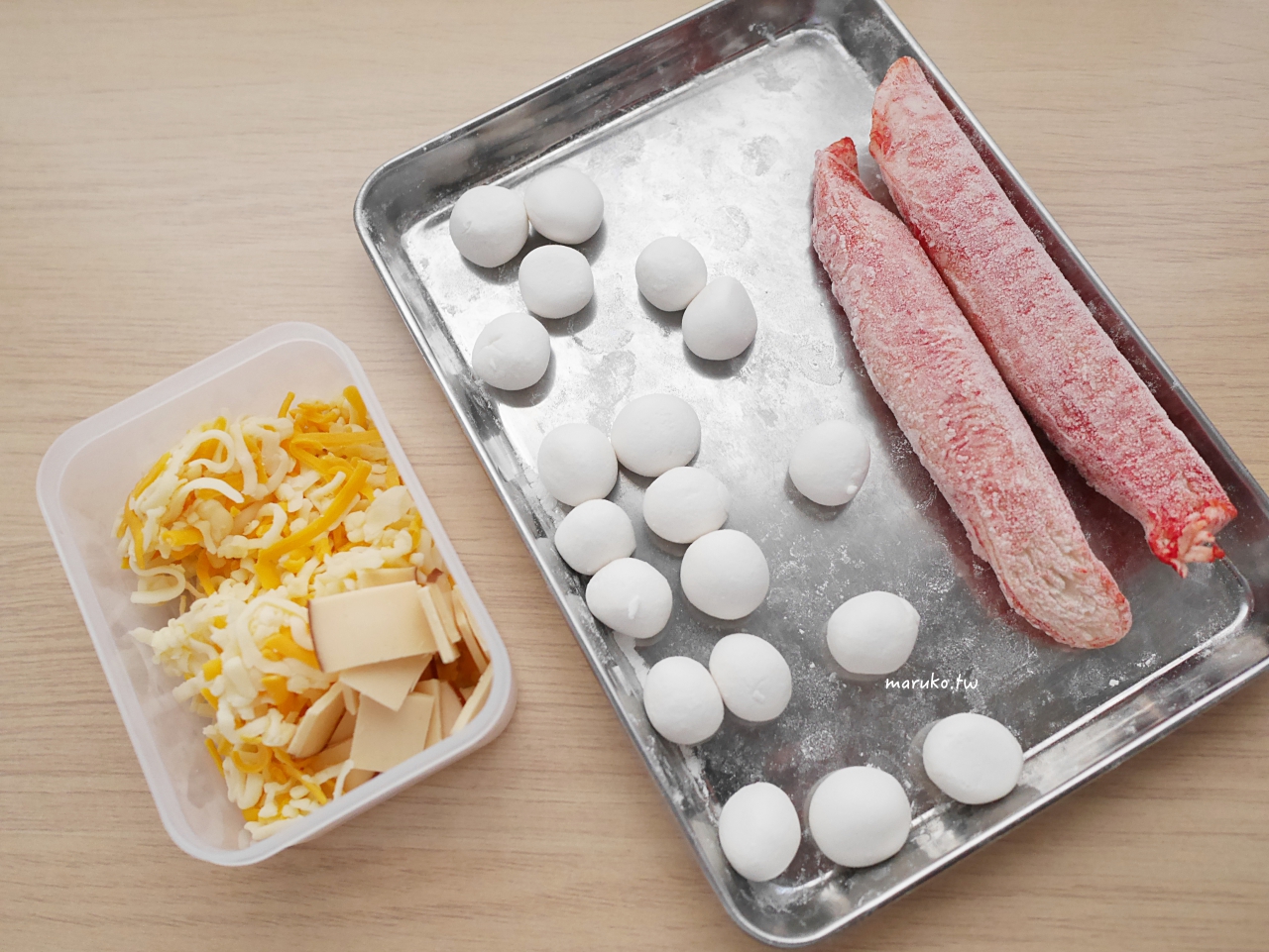 【食譜】11種糯米粉可變化的食譜做法，包含甜醬油糰子、韓國年糕、白皮鯛魚燒、白糖粿做法一次收藏 @Maruko(丸子)與美食有個約會