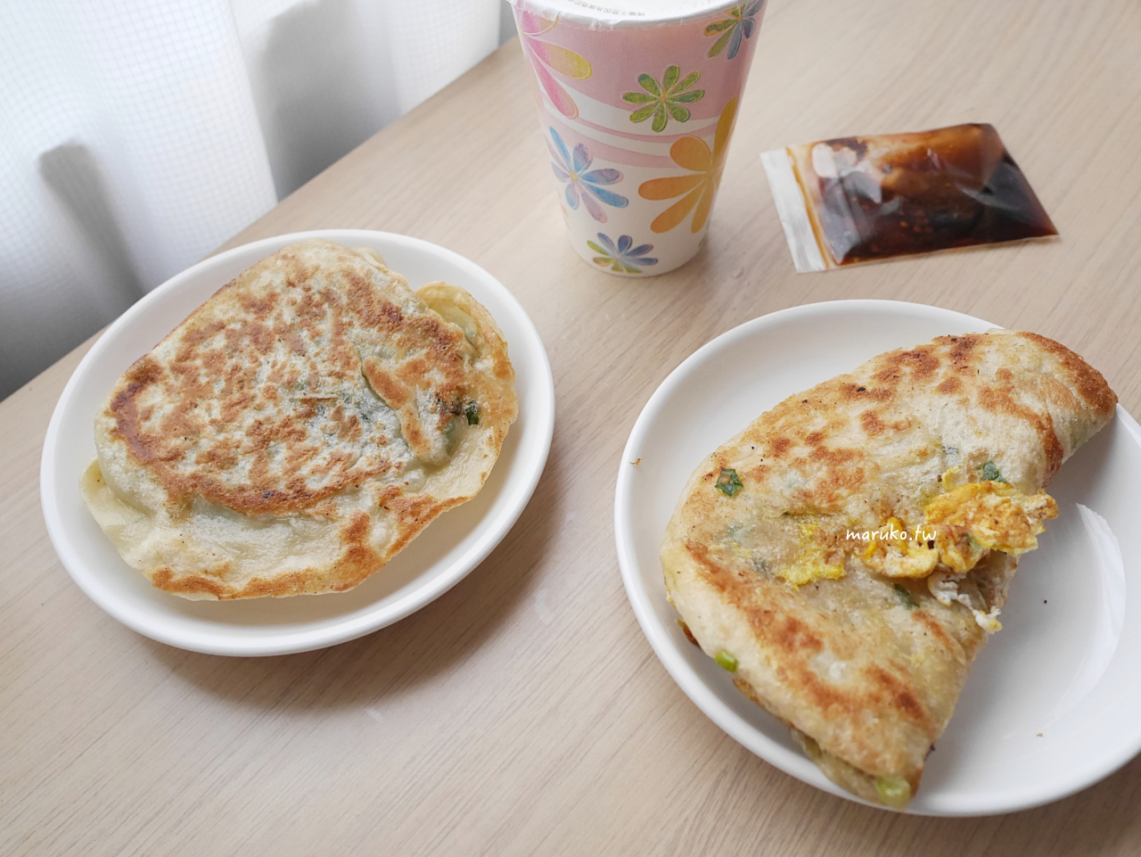 【台北】大三元豆漿店 三十年老店新開，有眷村味早點，推滿滿蝦味的韭菜盒子！ @Maruko(丸子)與美食有個約會