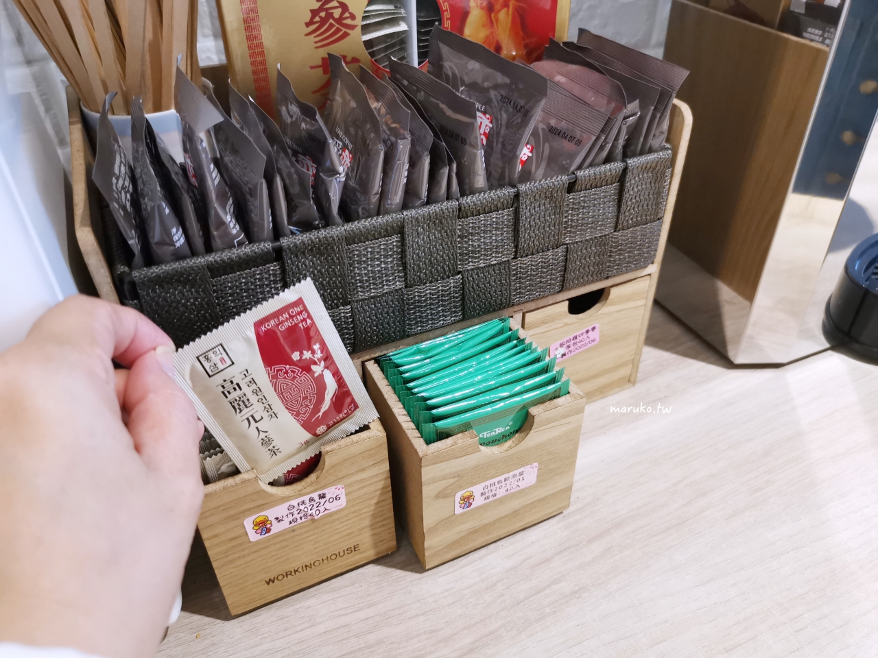 【台北】姜江將醬小廚韓式料理 自助韓式小菜吃到飽、韓國人蔘茶飲品免費喝 @Maruko(丸子)與美食有個約會