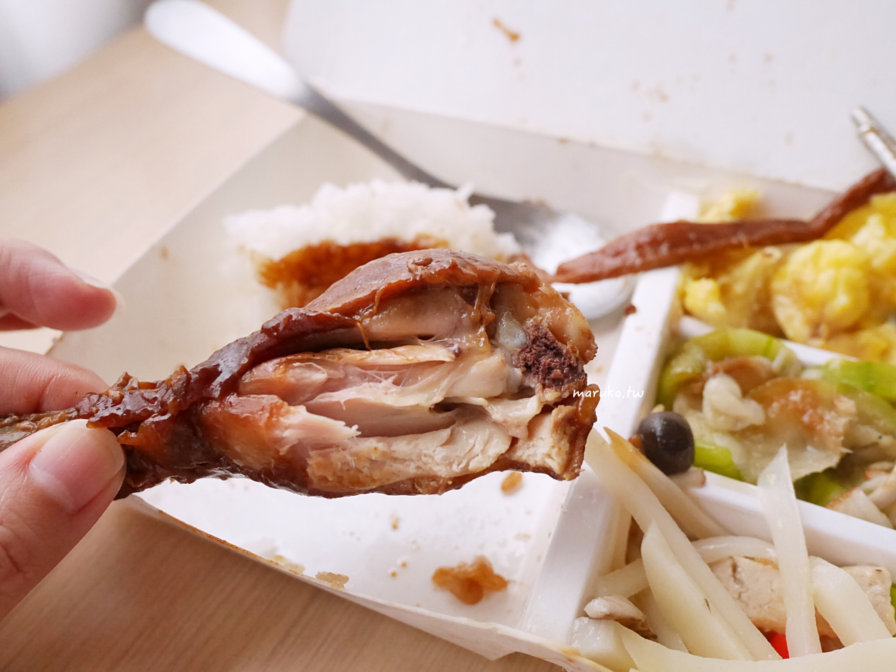【安東市場美食】安東食園｜隱藏版秒殺蜜汁雞腿飯，教你這樣預訂才搶得到！ @Maruko(丸子)與美食有個約會