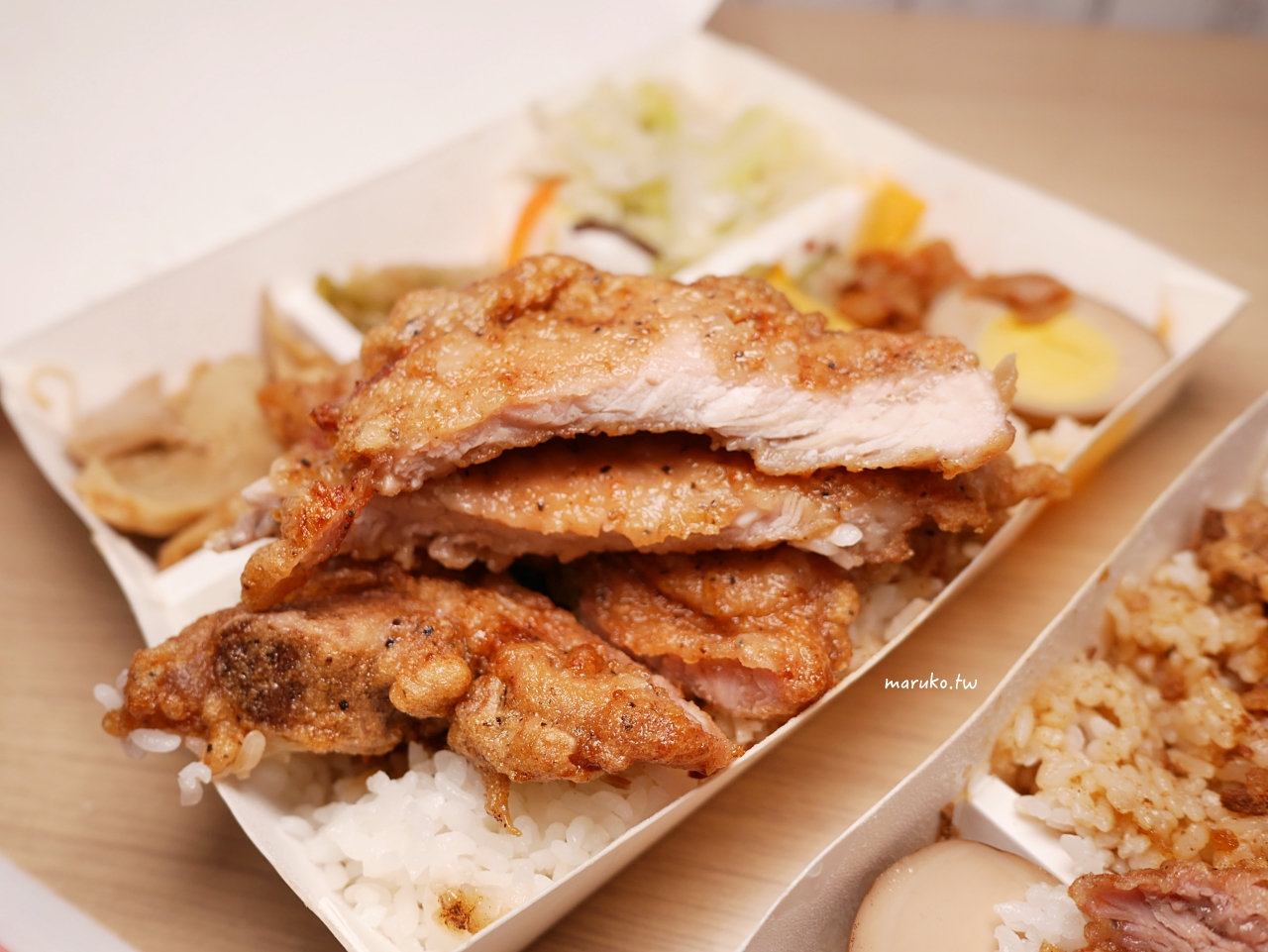 【台北】金園排骨 當地人超推！隱藏在大樓美食街內的40年老店，推薦排骨飯！ @Maruko(丸子)與美食有個約會