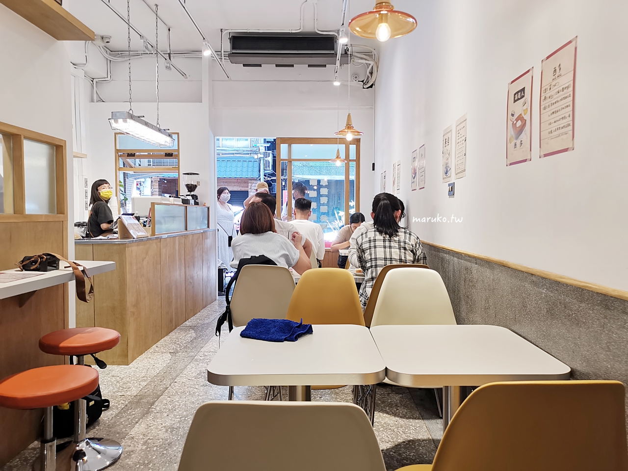 台北西門早午餐推薦｜富特士多：台港混血文青早餐，招牌沙嗲牛三文治、奶油脆脆必點 @Maruko(丸子)與美食有個約會