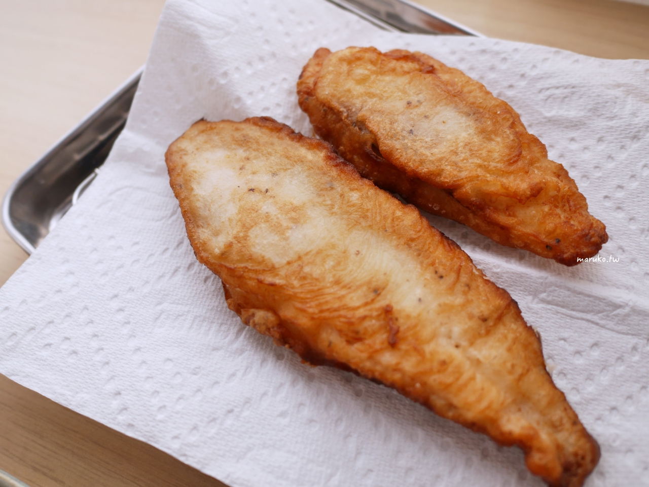 【食譜】經典英式炸魚薯條：自製酥脆麵糊祕訣，格子薯片切割教學 @Maruko(丸子)與美食有個約會