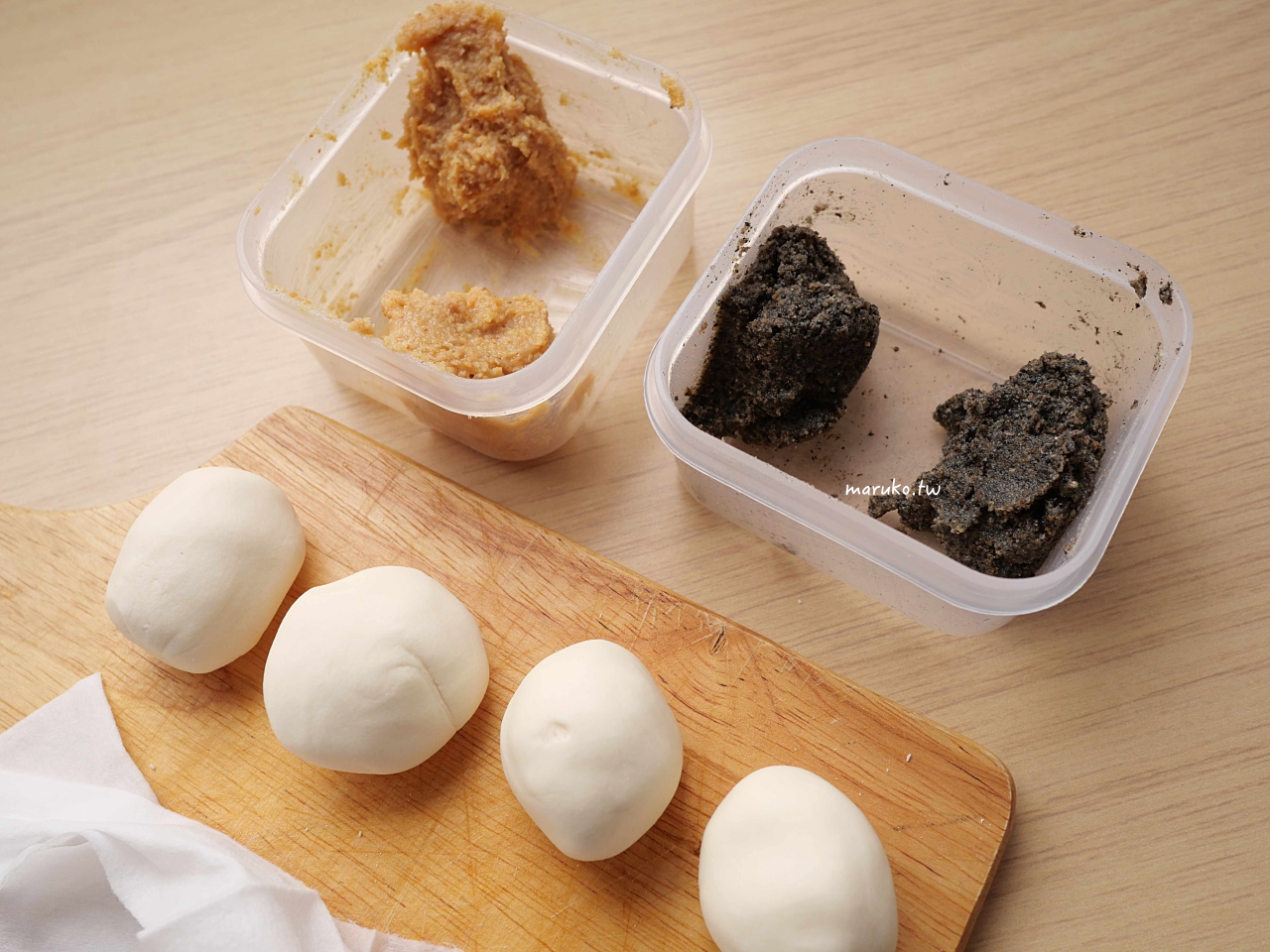 【食譜】甜湯圓內餡做法｜三種食材就能完成花生湯圓餡、芝麻湯圓餡，用煎的更香更好吃！ @Maruko(丸子)與美食有個約會