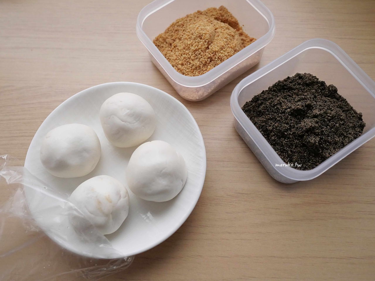 【食譜】燒麻糬做法｜Skippy花生醬爆漿內餡燒麻糬、爆漿又香濃的燒麻糬做法 @Maruko(丸子)與美食有個約會