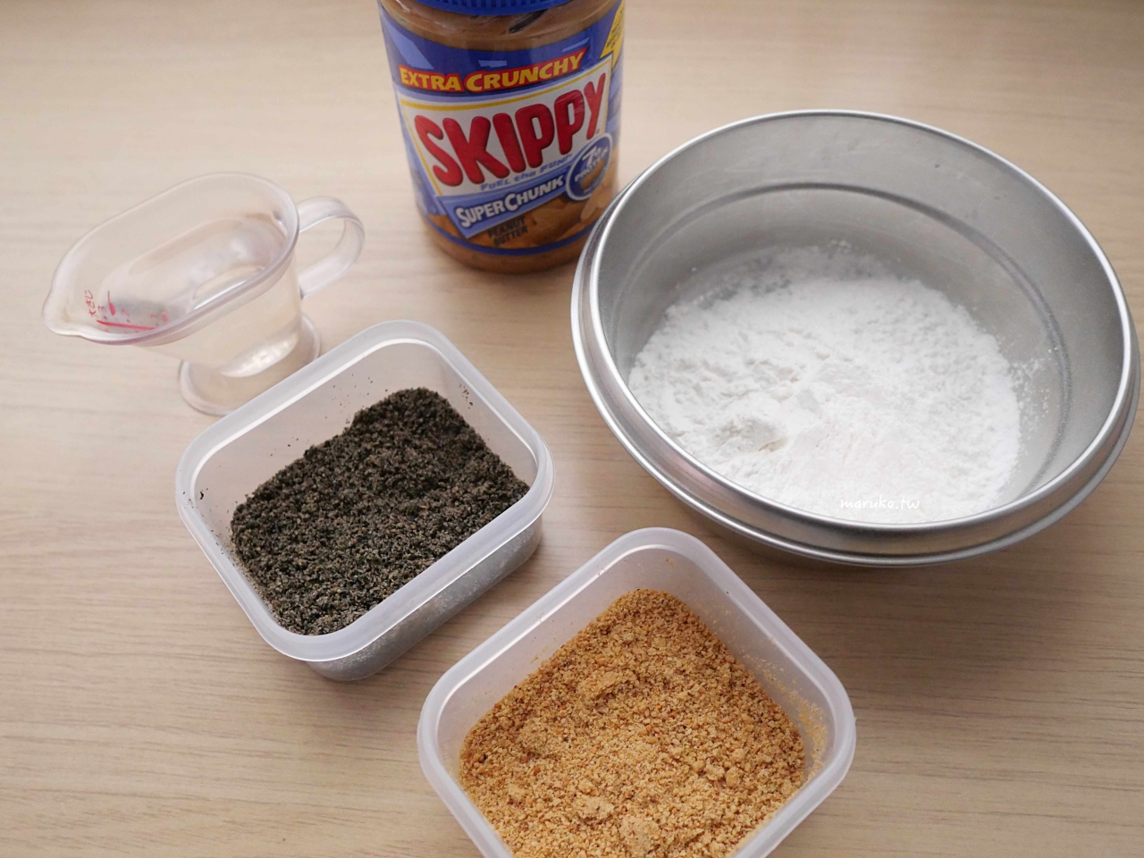 【食譜】燒麻糬做法｜Skippy花生醬爆漿內餡燒麻糬、爆漿又香濃的燒麻糬做法 @Maruko(丸子)與美食有個約會