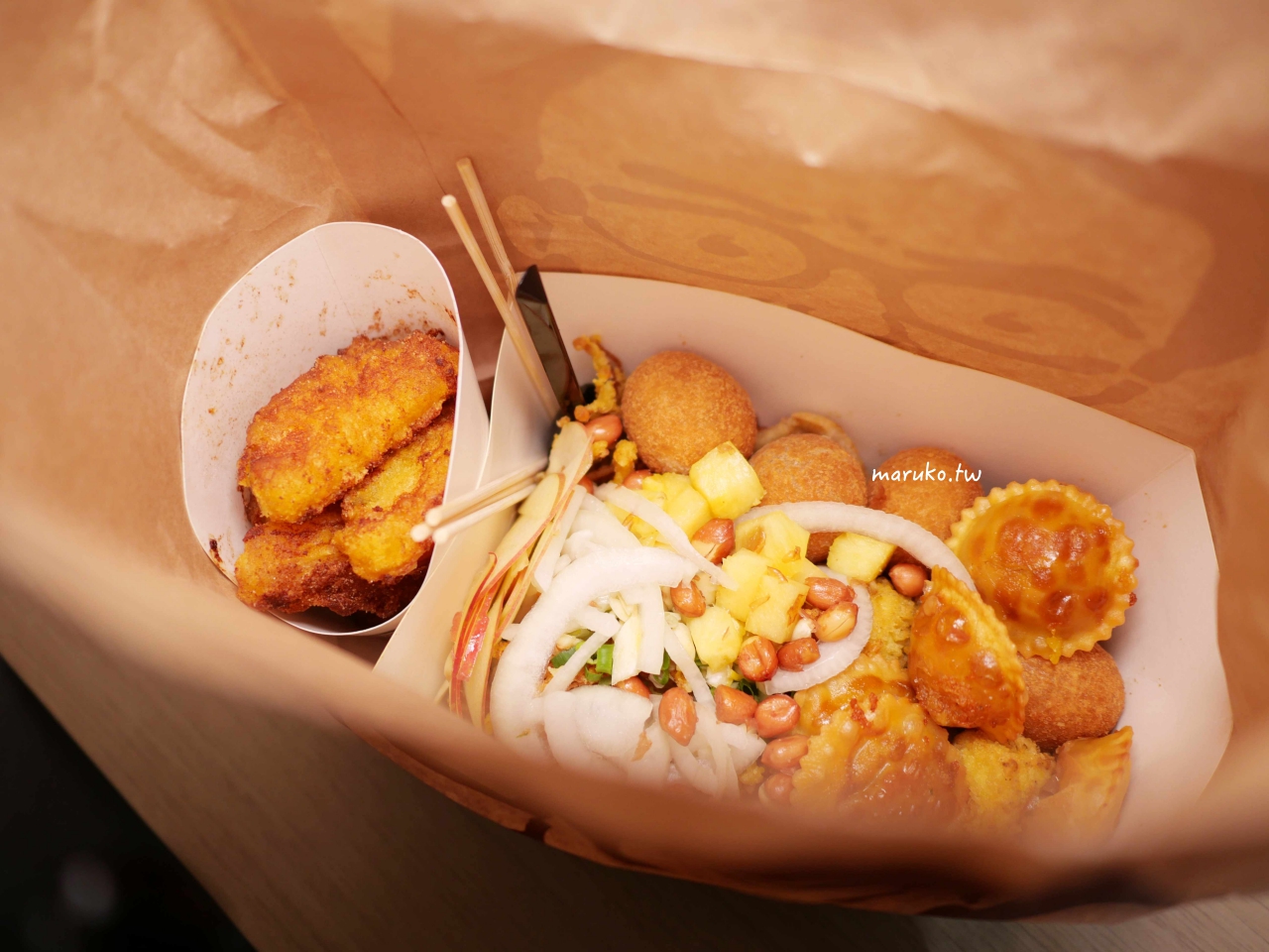 【台北】鹹酥李 用雞腿肉的鹽酥雞家傳祕方，還有八種配料免費加！ @Maruko(丸子)與美食有個約會