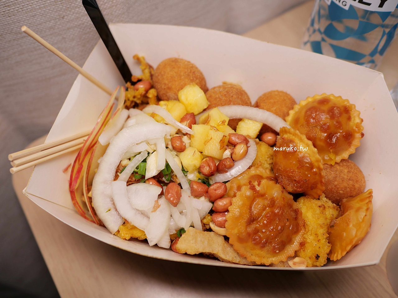 【台北】鹹酥李 用雞腿肉的鹽酥雞家傳祕方，還有八種配料免費加！ @Maruko(丸子)與美食有個約會