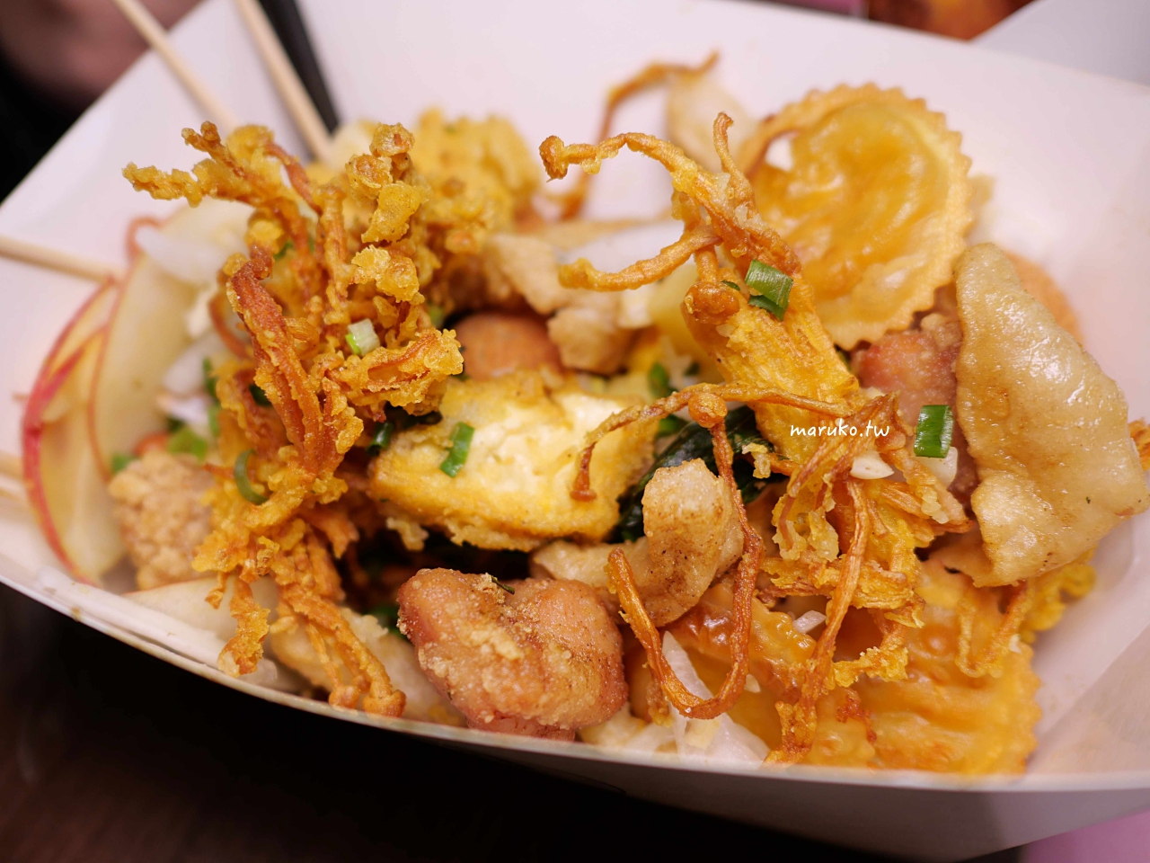 【台北】鹹酥李 用雞腿肉的鹽酥雞家傳祕方，還有八種配料免費加！ @Maruko(丸子)與美食有個約會