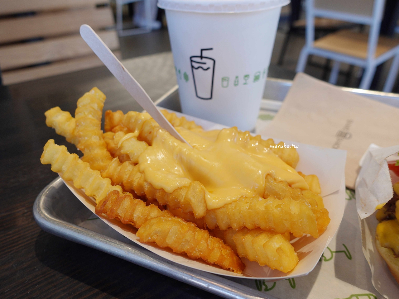 【首爾】Shake Shack 來自美國紐約的人氣漢堡，弘大商圈速食店推薦！ @Maruko(丸子)與美食有個約會