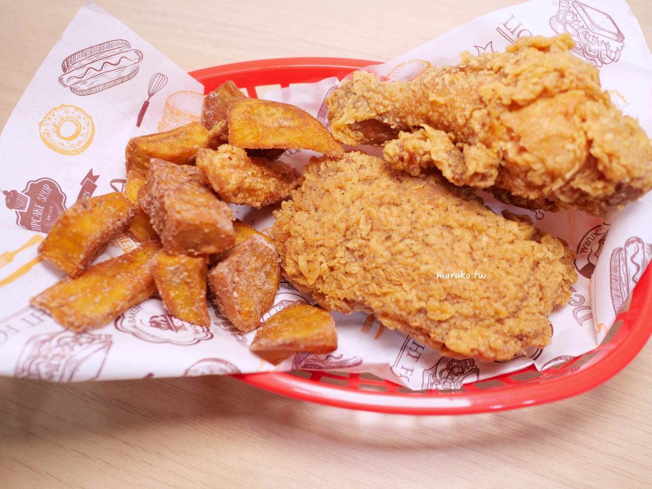 【台北美食】炸G行家：超邪惡「奶香炸雞」現點現炸！高CP值炸雞桶，多人聚餐宵夜首選 @Maruko(丸子)與美食有個約會