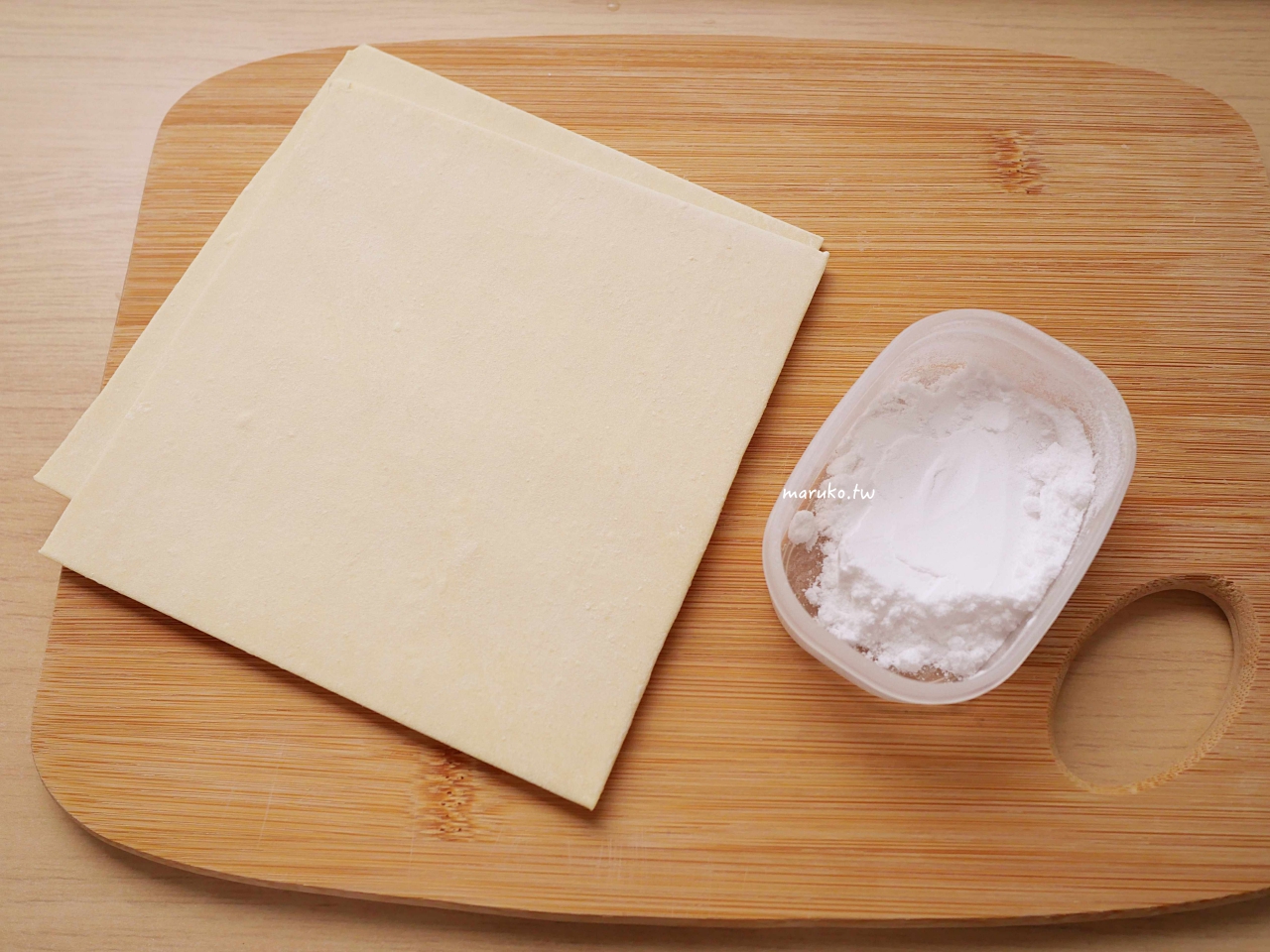 【食譜】焦糖葉子派 免工具，用冷凍起酥片做簡單的烤箱點心！ @Maruko(丸子)與美食有個約會