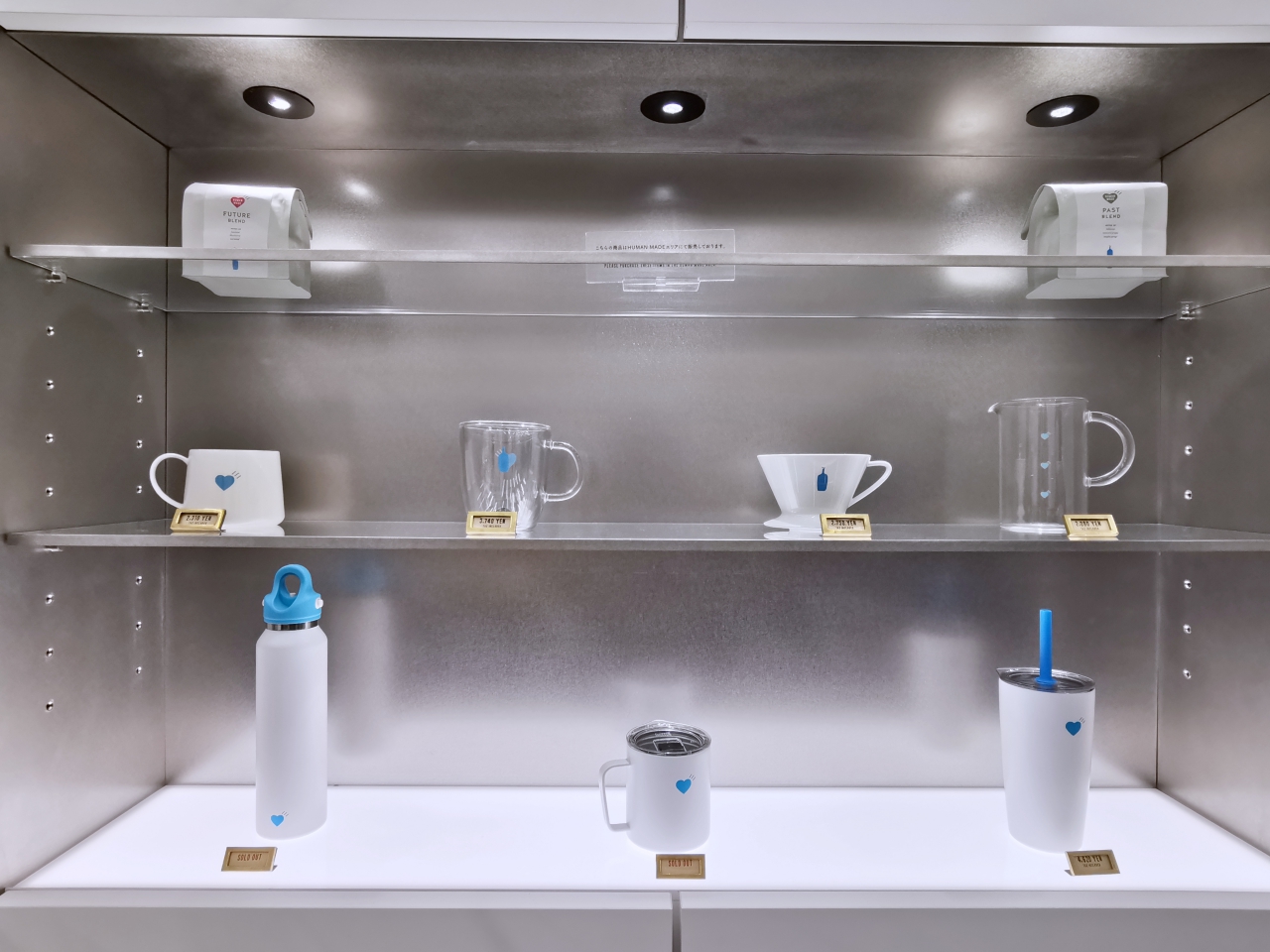 【京都潮流咖啡】HUMAN MADE &times; Blue Bottle｜可愛愛心藍瓶聯名杯限定登場 @Maruko(丸子)與美食有個約會